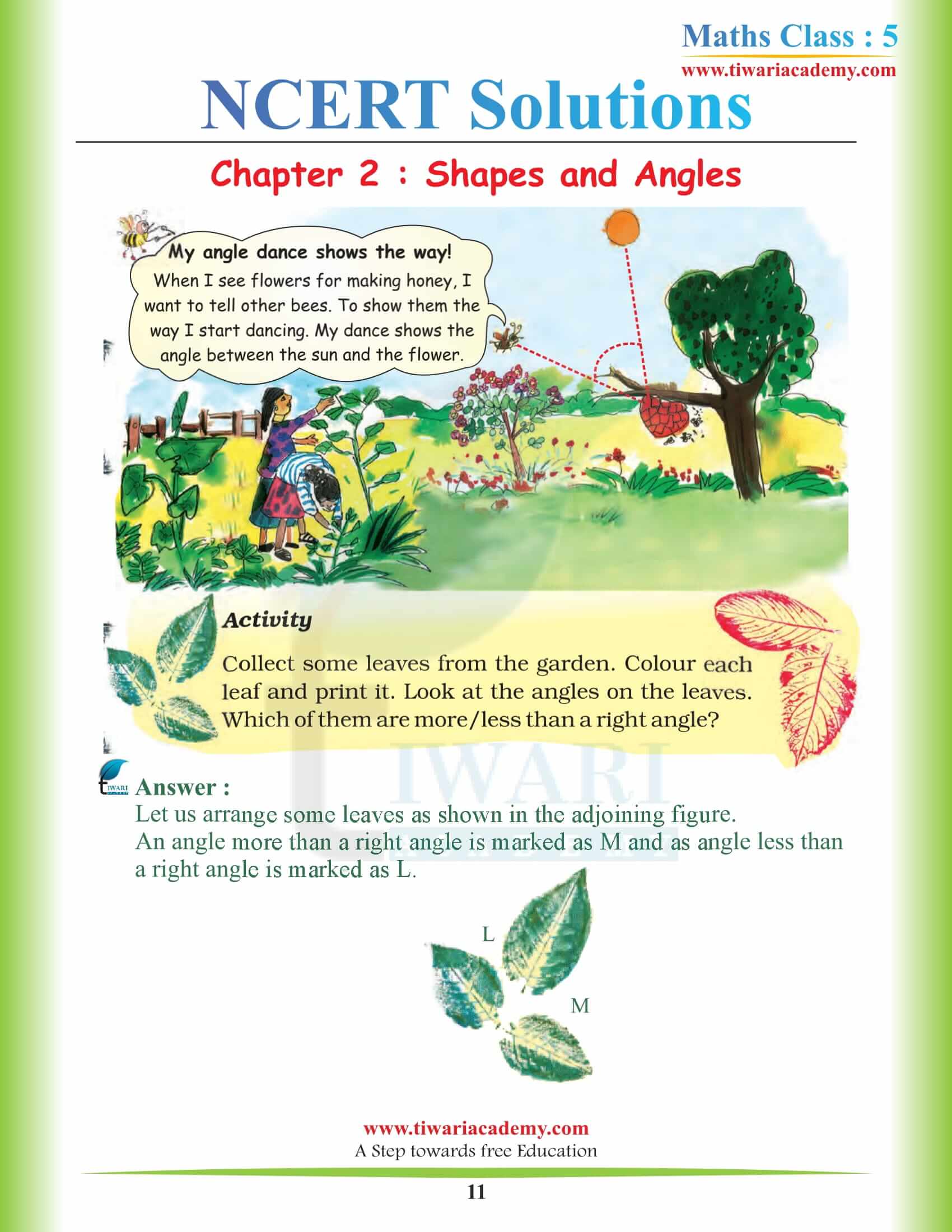 Class 5 Maths Chapter 2 answers PDF