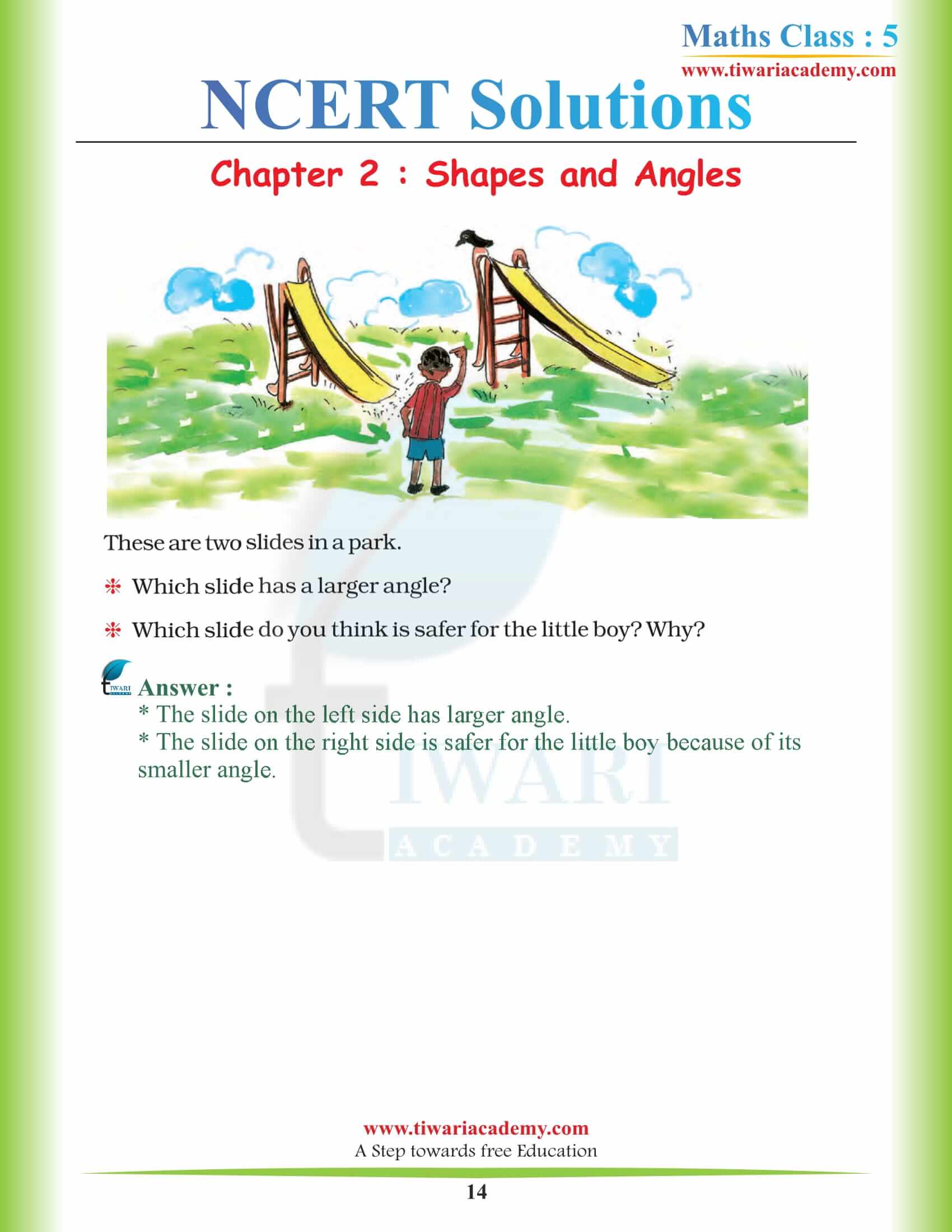 Class 5 Maths Chapter 2 NCERT Sols