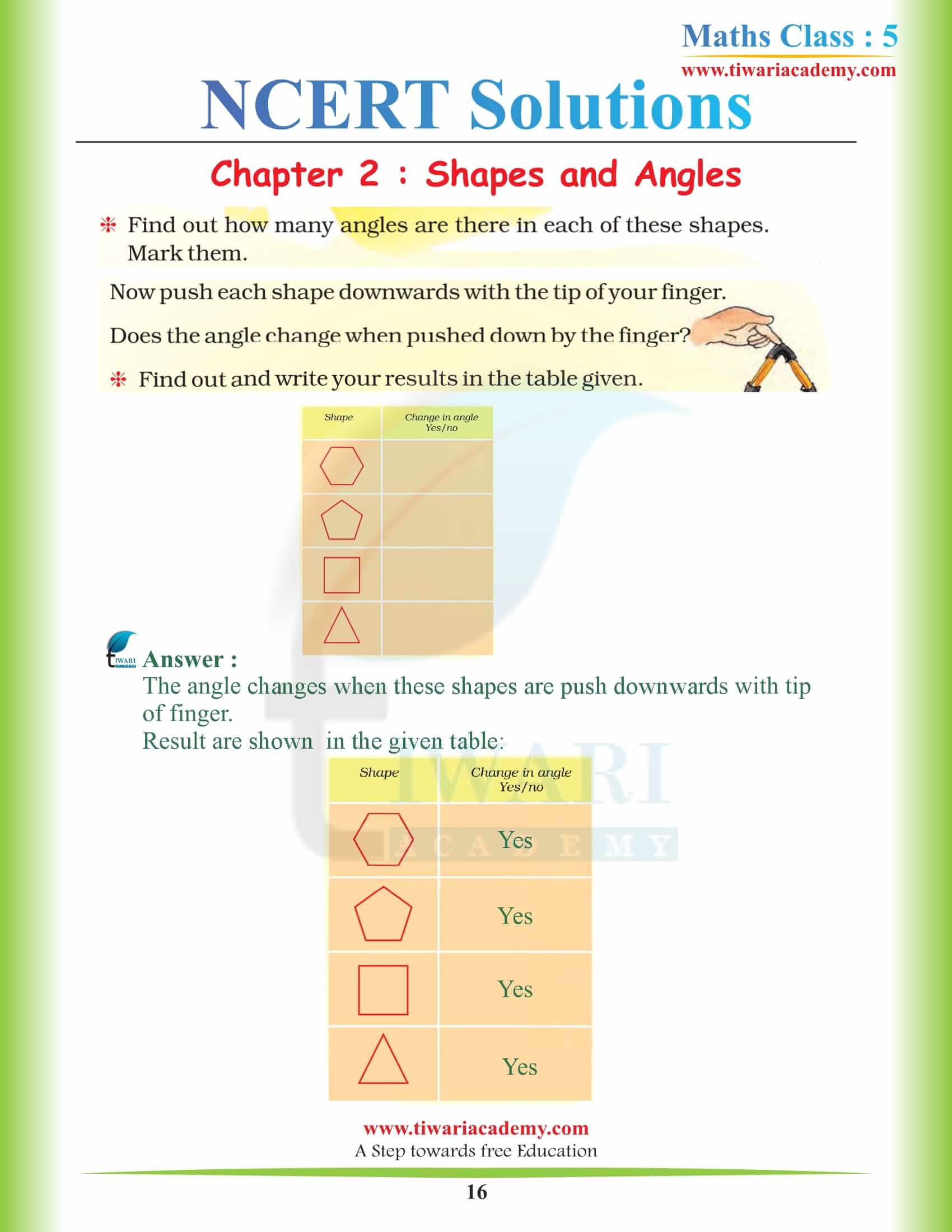 Class 5 Maths Magic Chapter 2