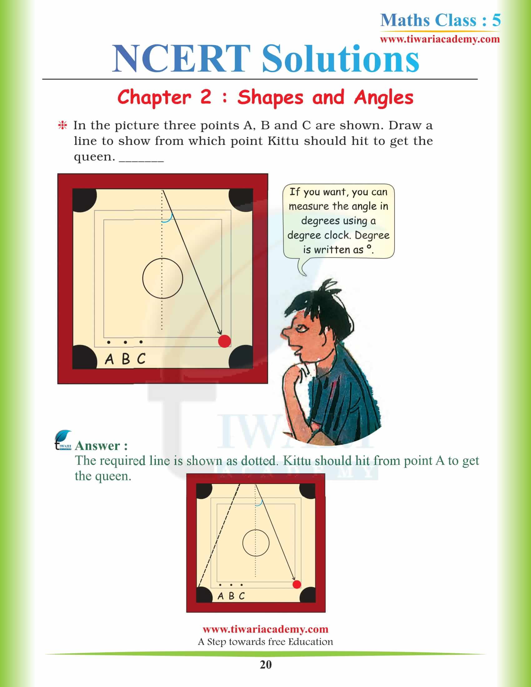 Class 5 Maths Magic Chapter 2 answers with sols