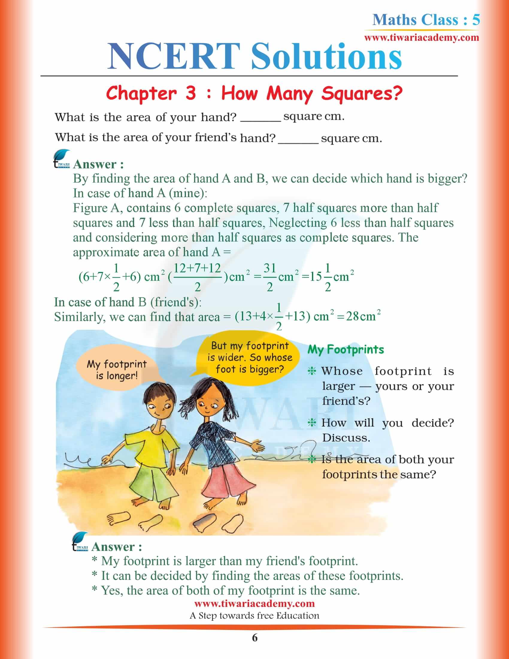 Class 5 Maths Chapter 3