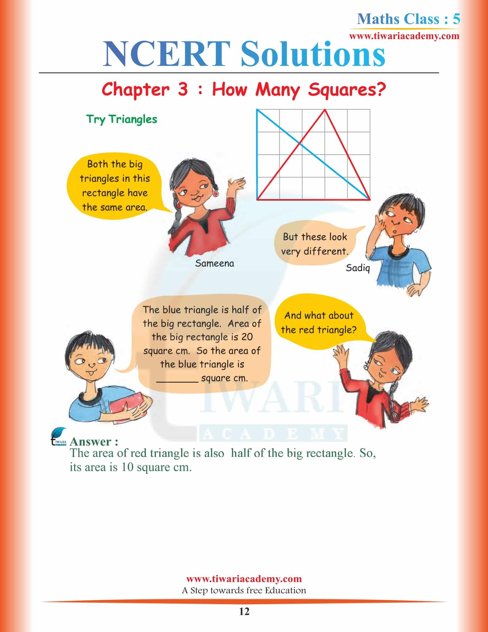 Class 5 Math Magic Chapter 3 pdf download