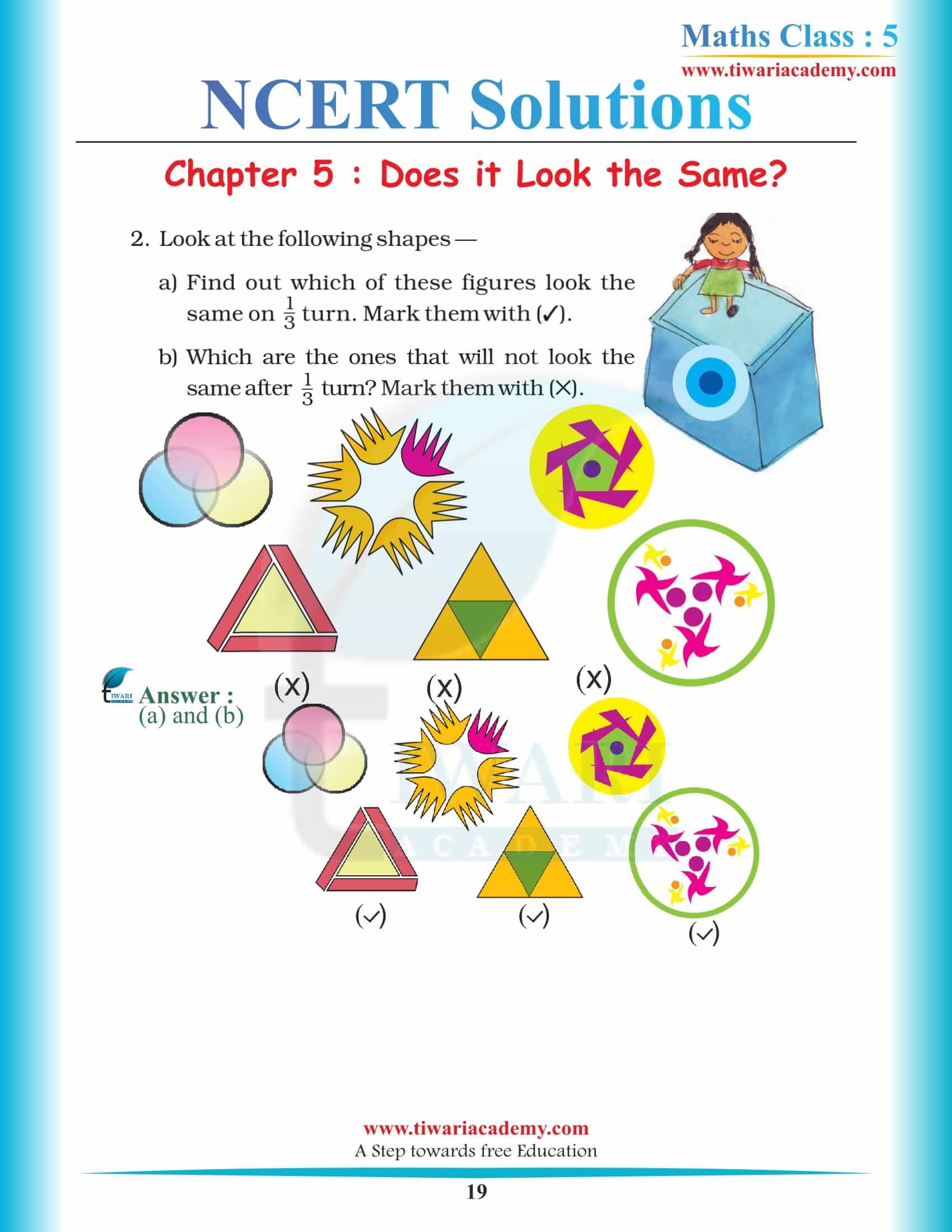 5th Math Magic Chapter 5 Solutions in PDF file