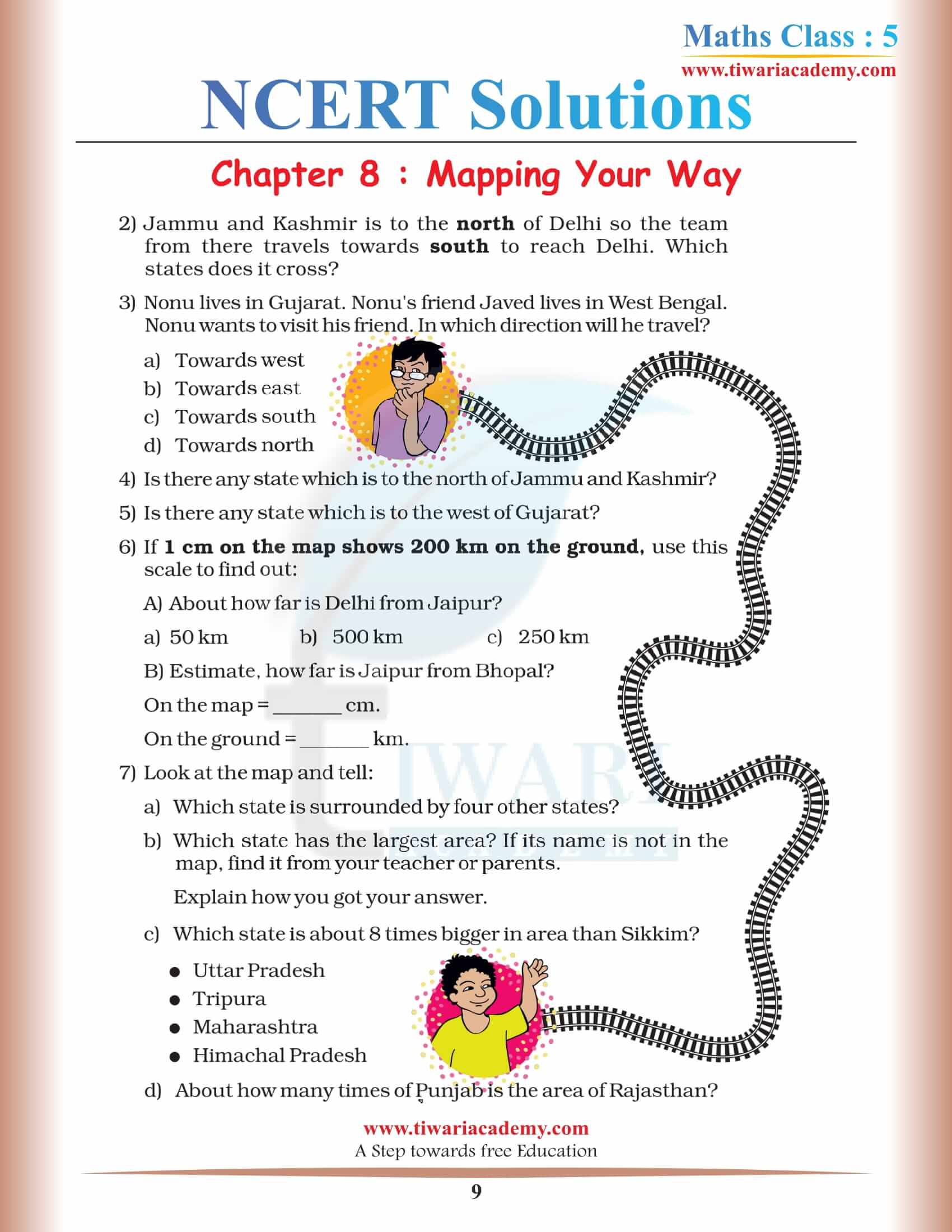 Class 5 Maths Chapter 8 Question Answers