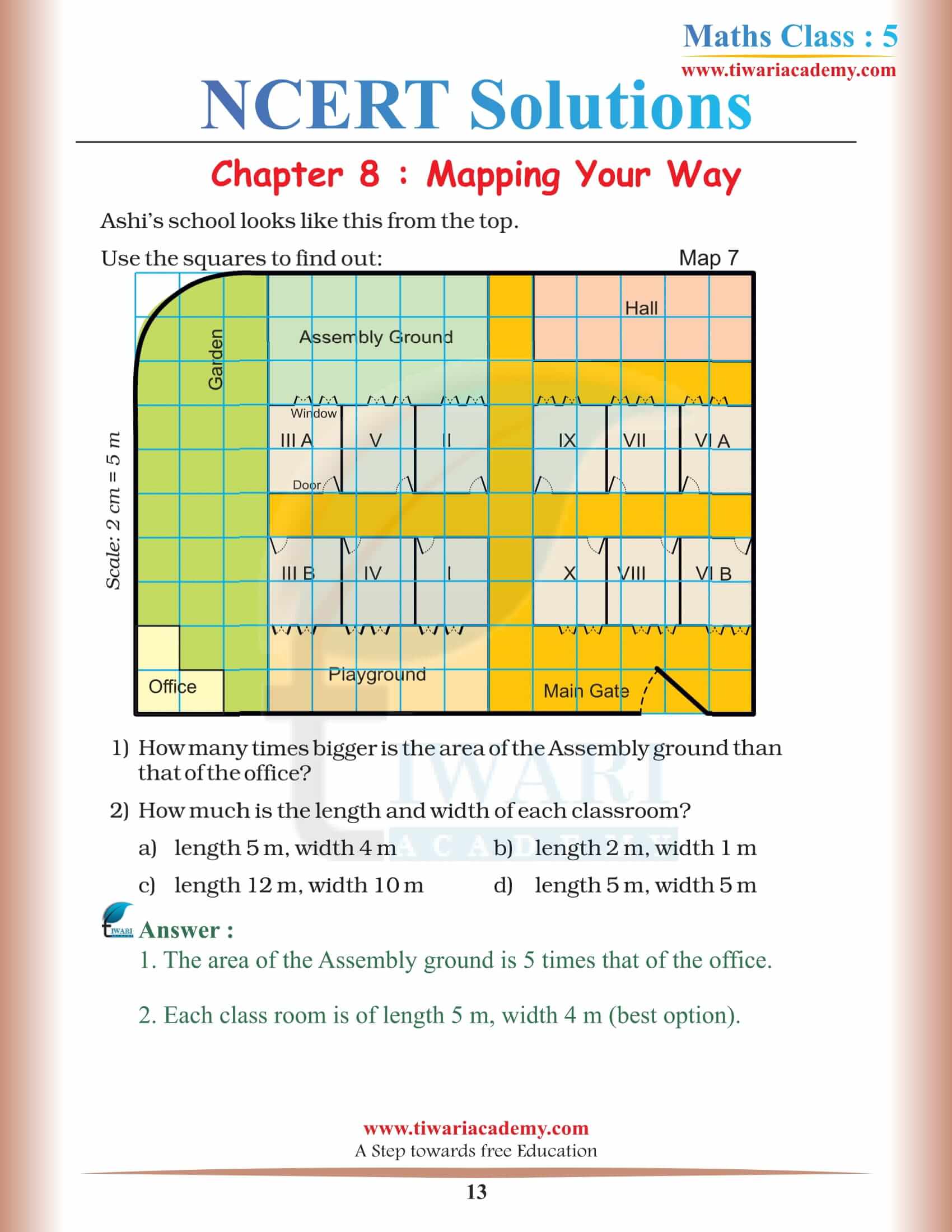 Class 5 NCERT Maths Chapter 8 Solutions