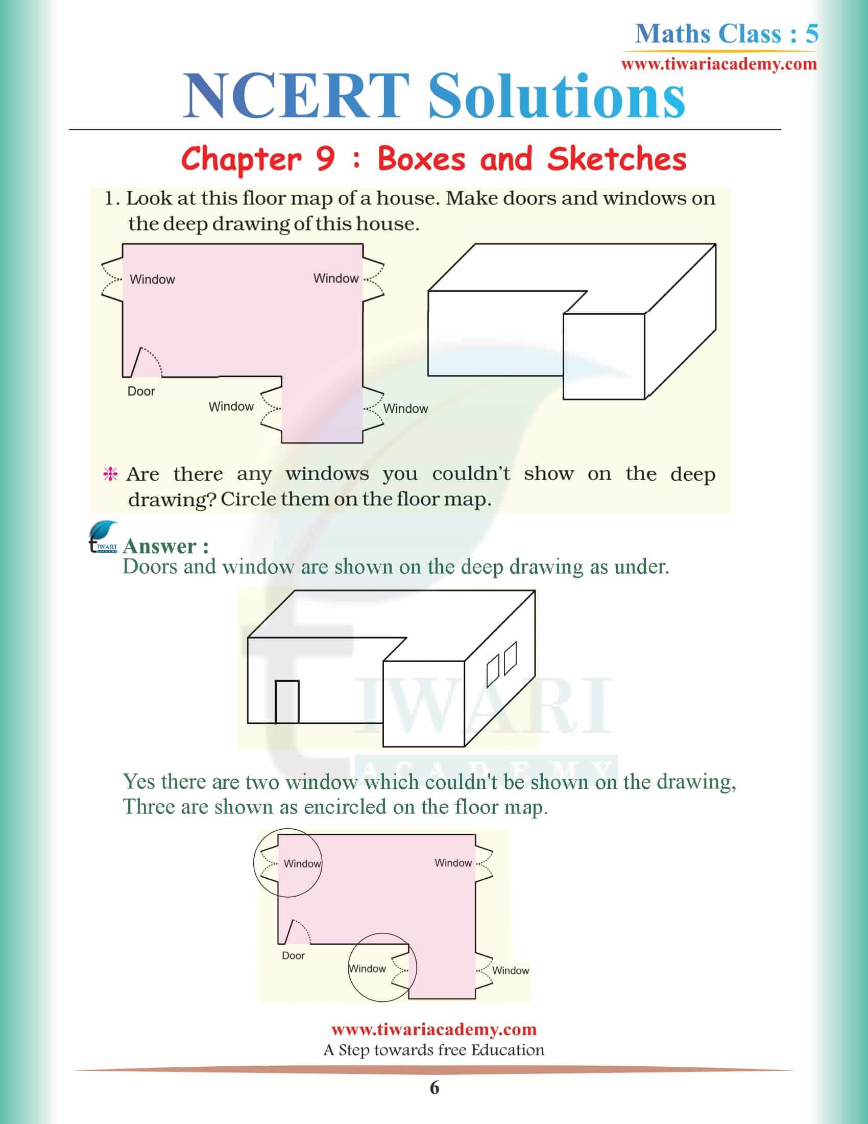 Class 5 Maths Chapter 9 Solutions