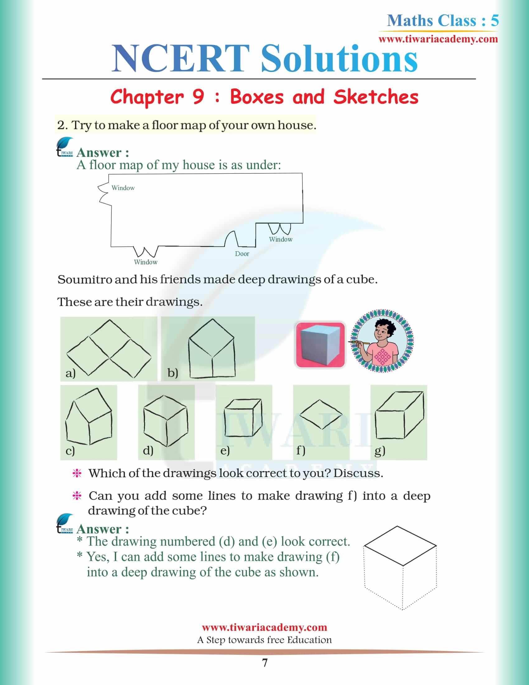 Class 5 Maths NCERT Chapter 9 Solutions