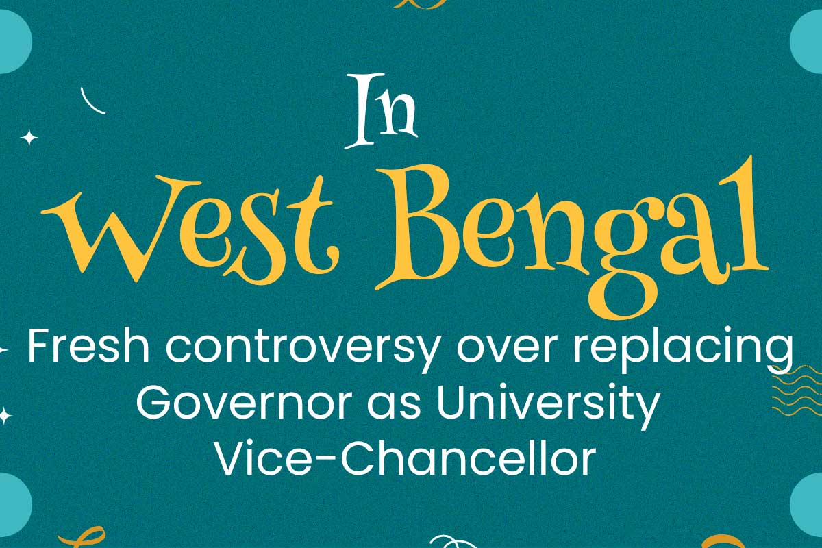 In West Bengal, Fresh controversy over replacing Governor as University VC