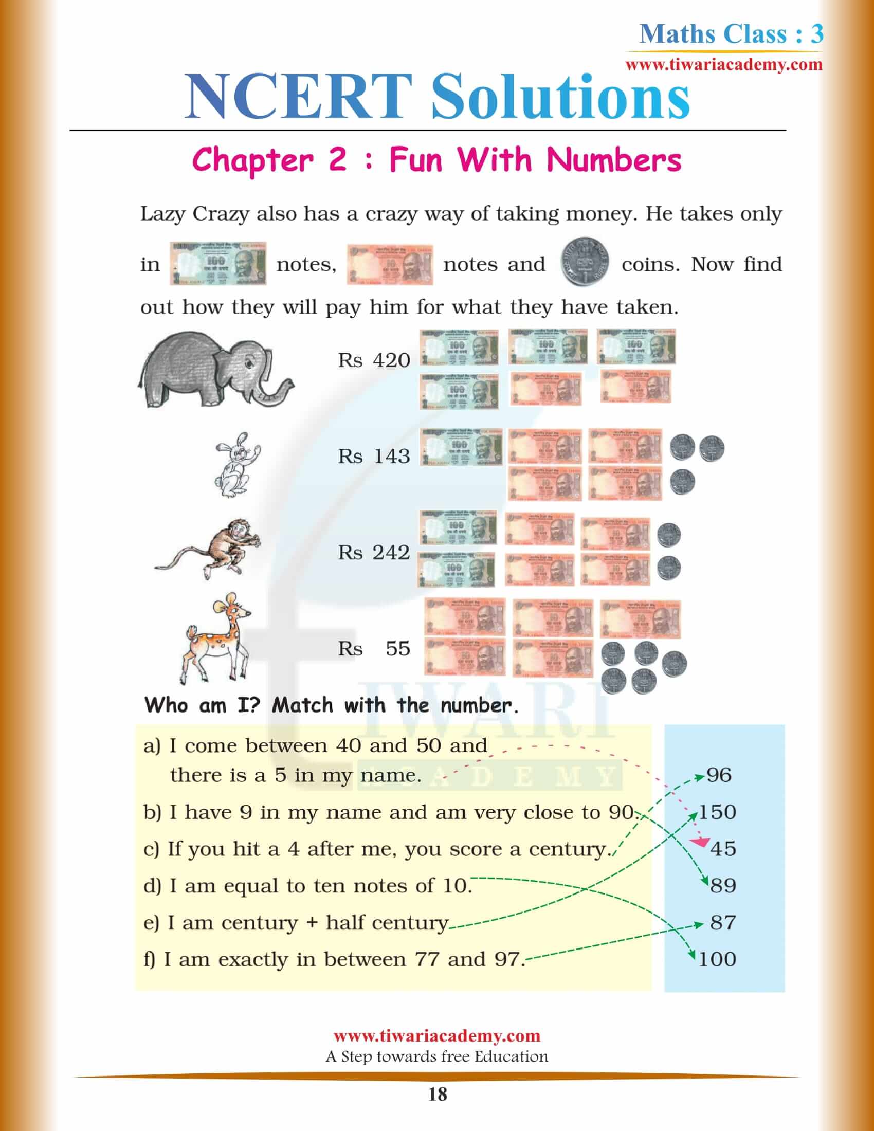 Grade 3 Maths Chapter 2