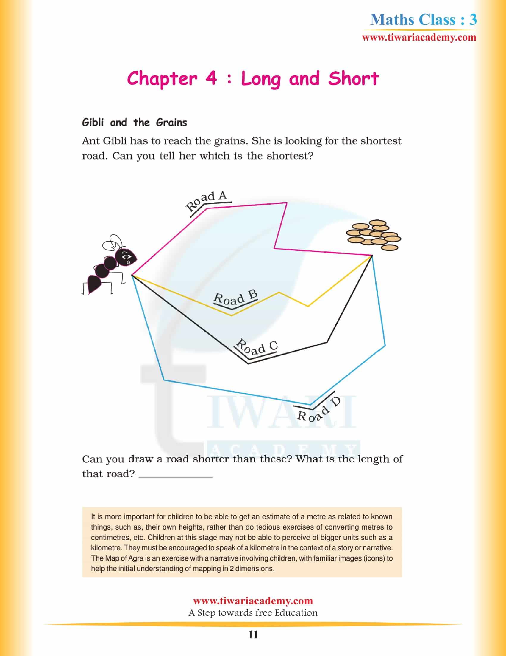 Grade 3 CBSE Maths Chapter 4