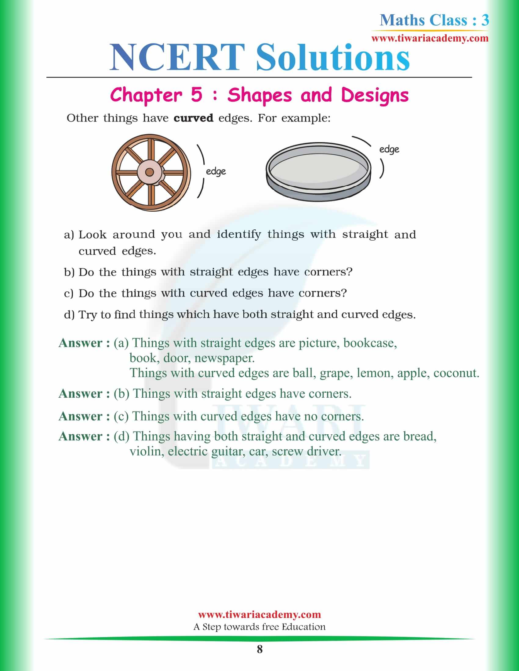 Class 3 Maths Chapter 5