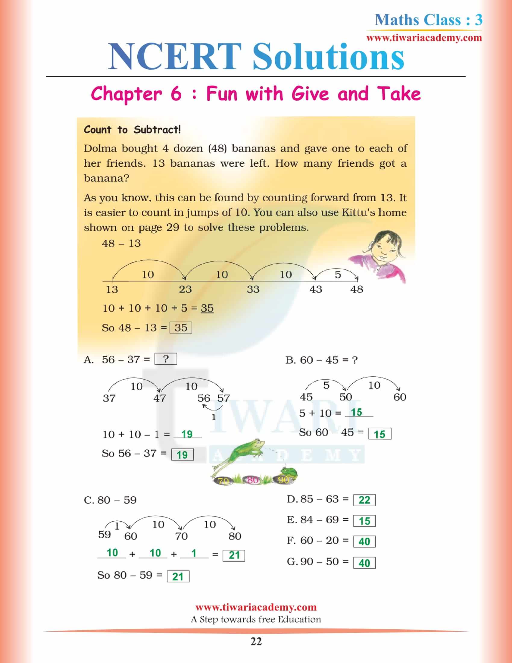 Grade 3 Maths Chapter 6