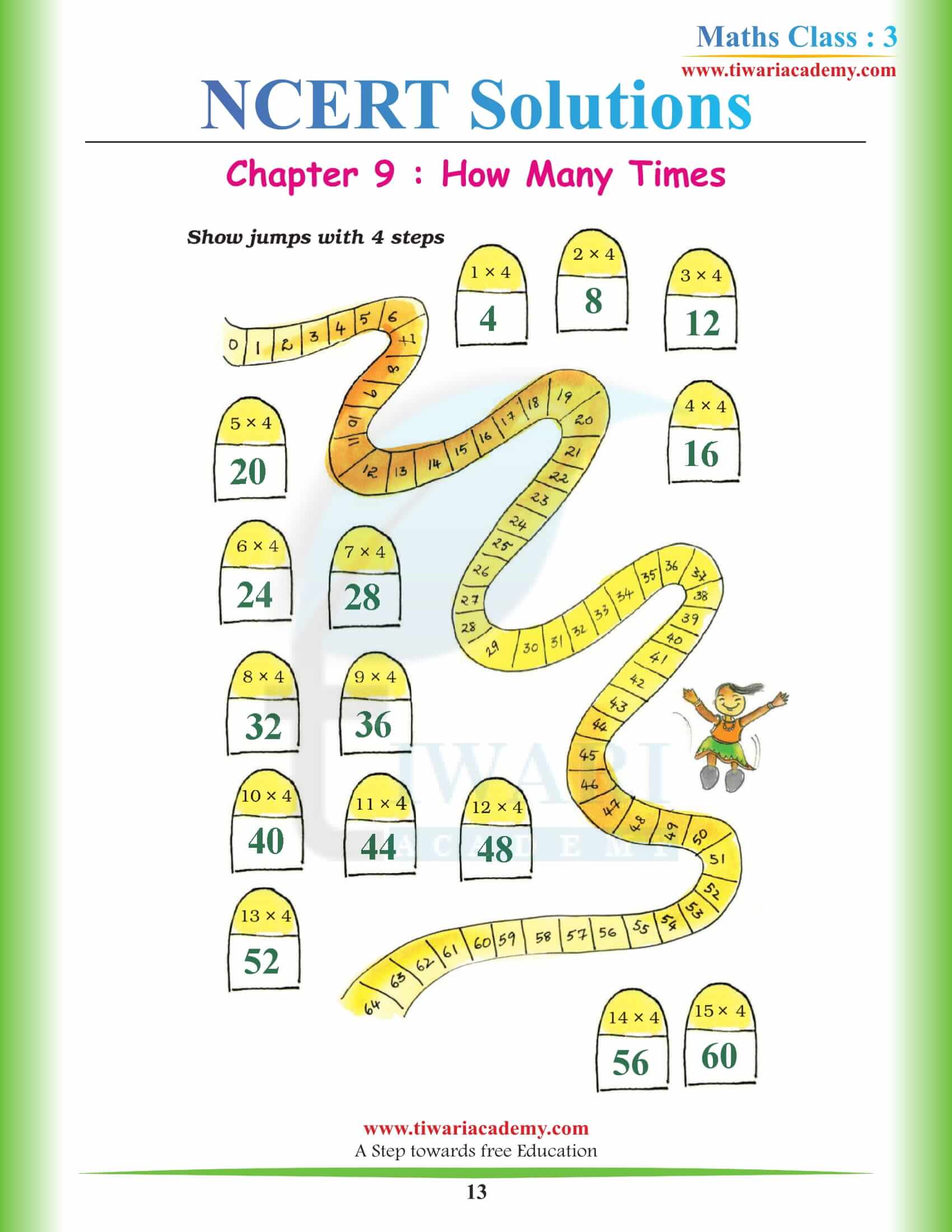 Class 3 Maths NCERT Chapter 9 solutions