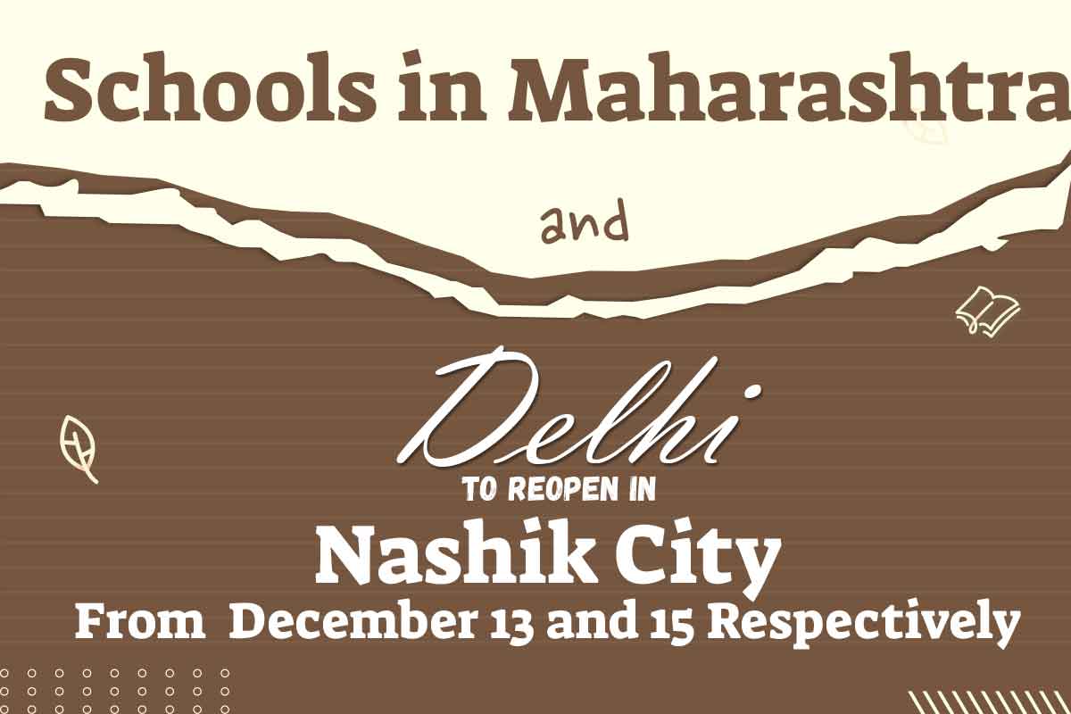 Schools in Maharashtra in Nashik city and Delhi to reopen