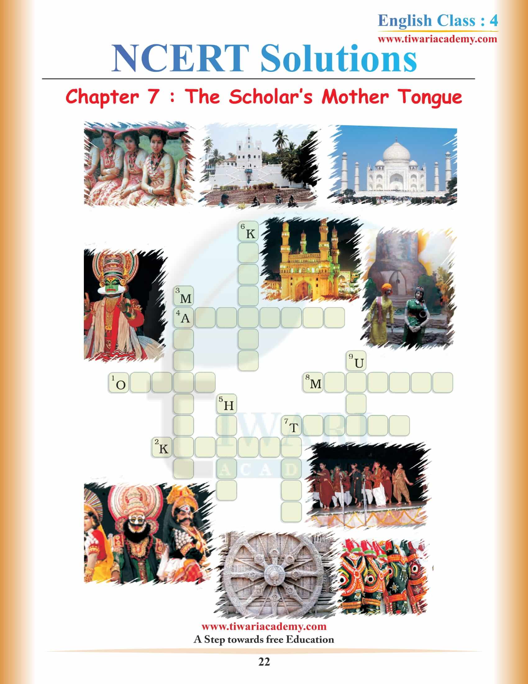 Class 4 NCERT English Book Unit 7 all answers