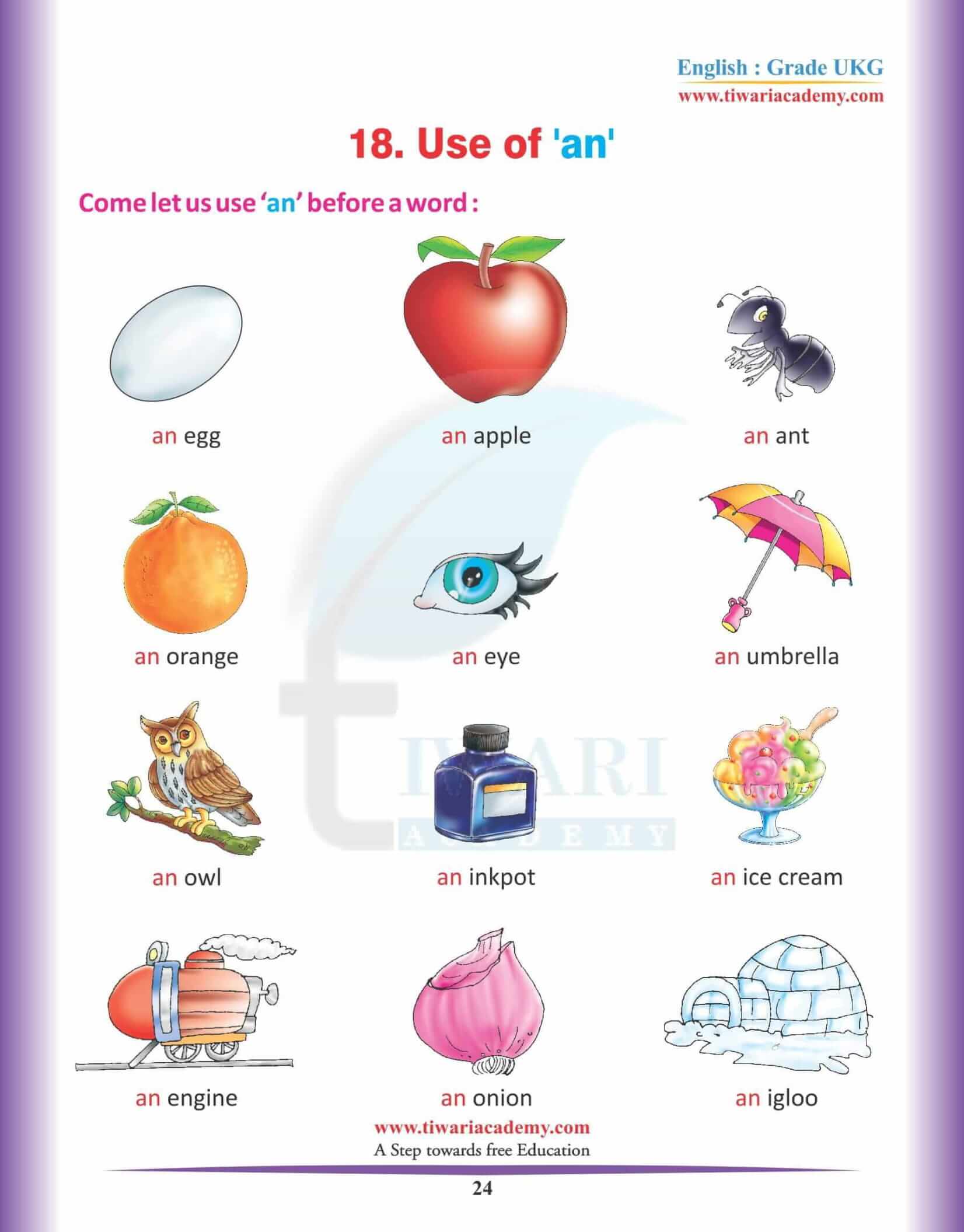 KG English Reading Book 23