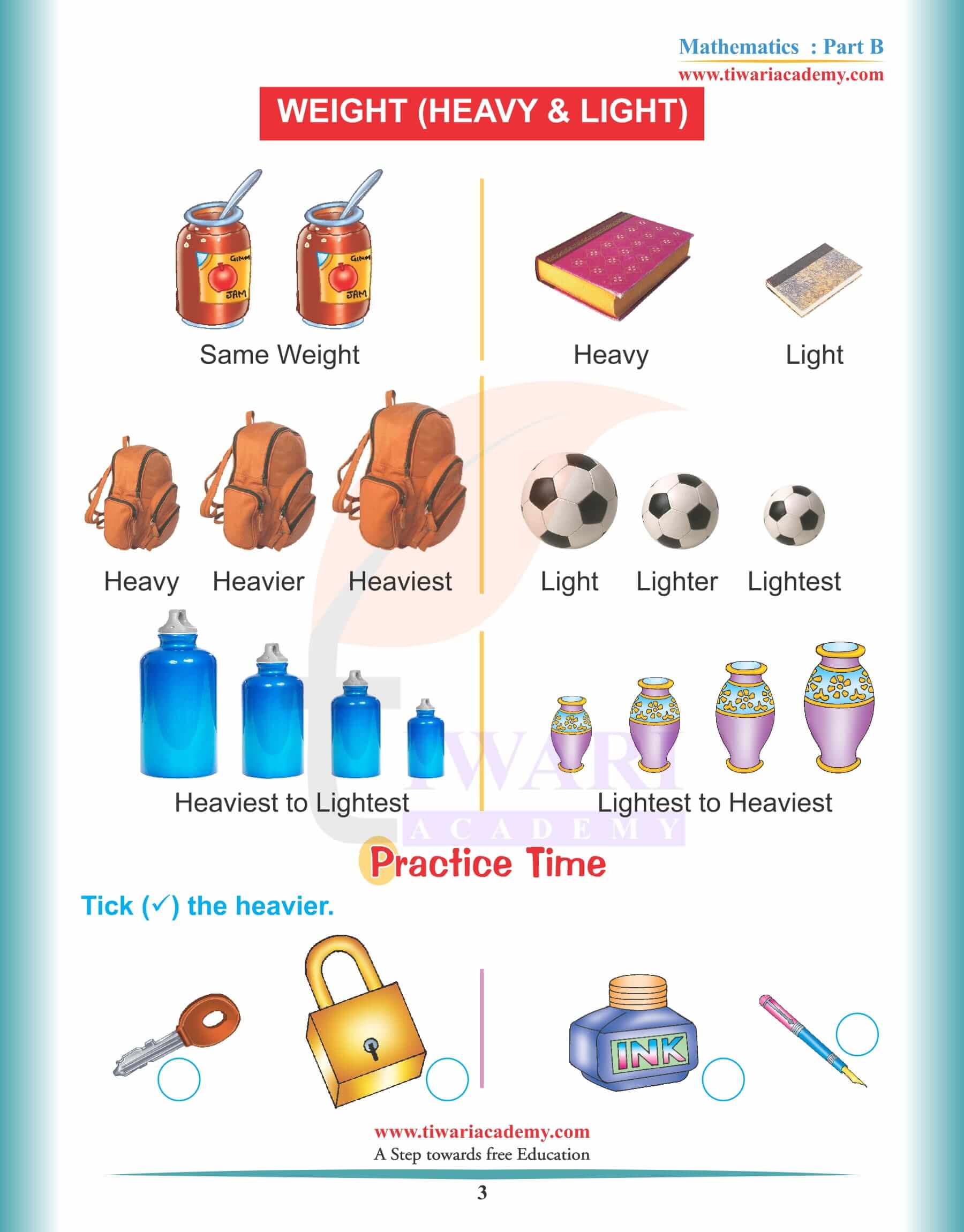 KG Maths Reading Practice Book 2