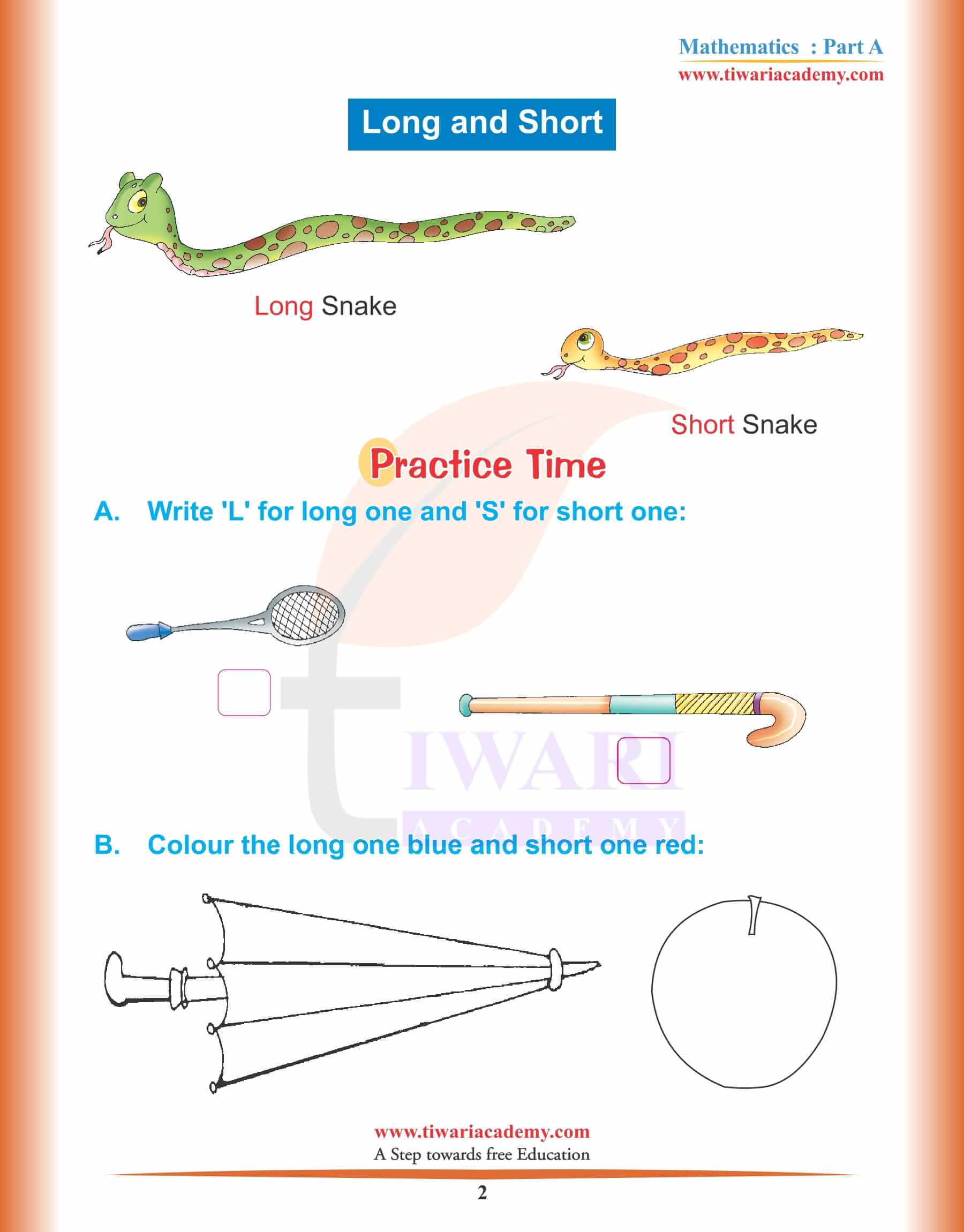 Nursery Maths Topic 2