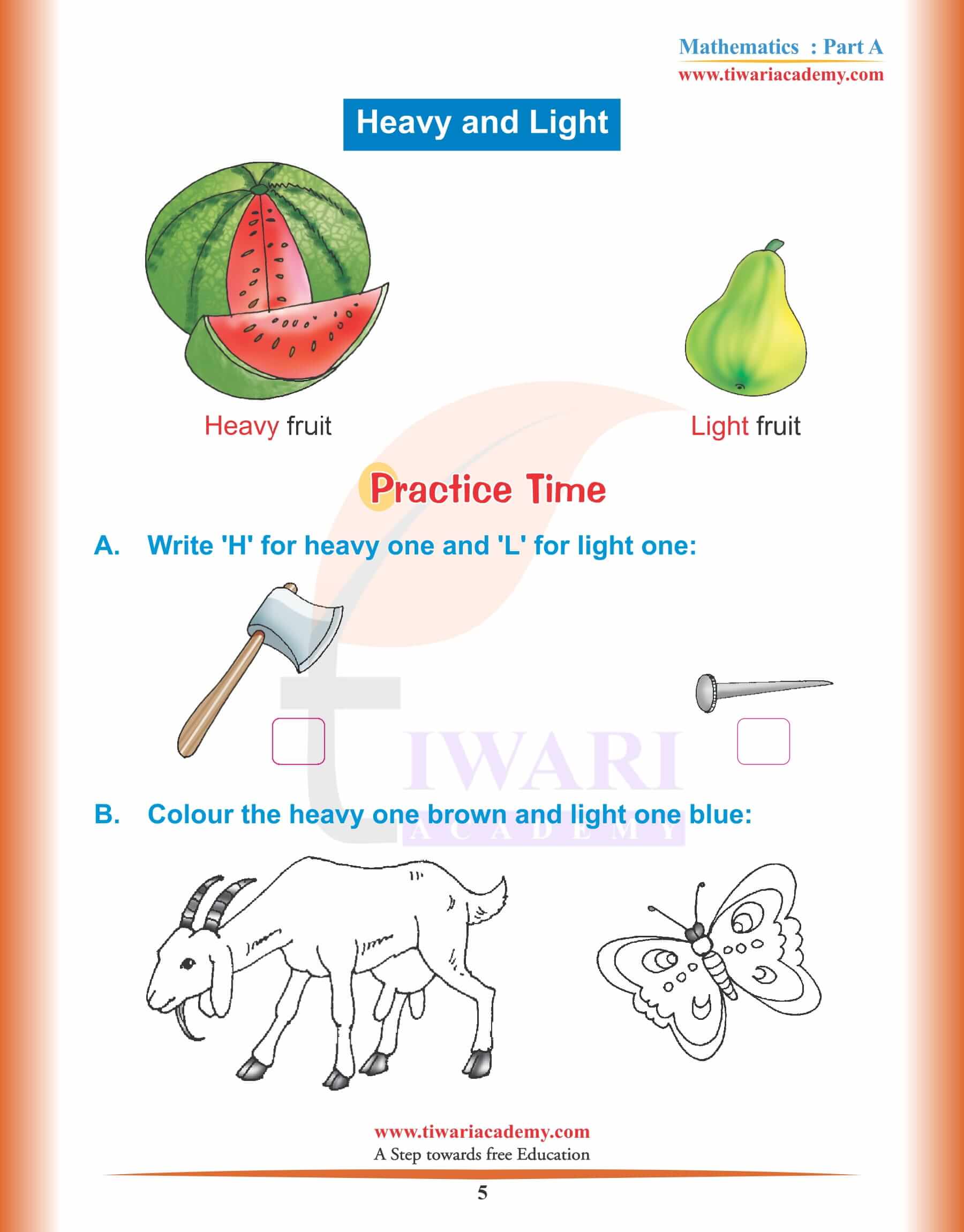 Nursery Maths Topic 5