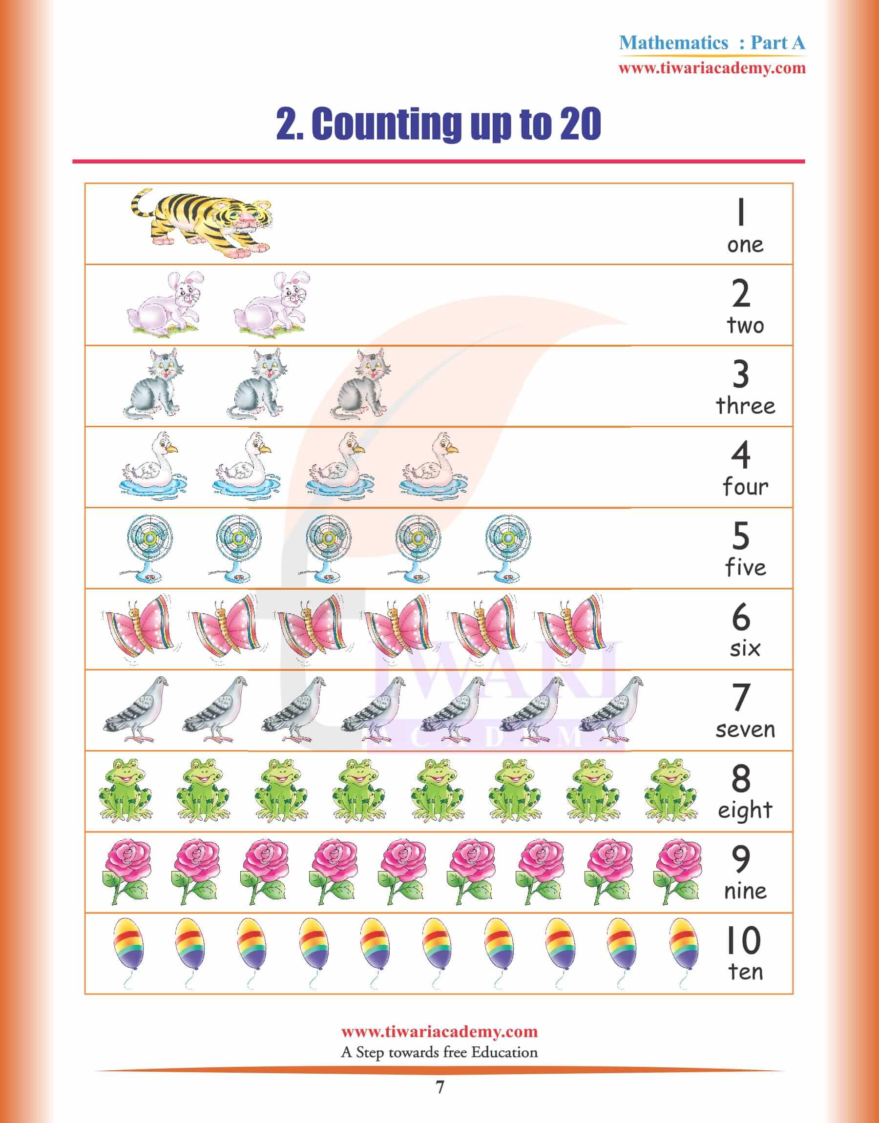 Nursery Maths Topic 7