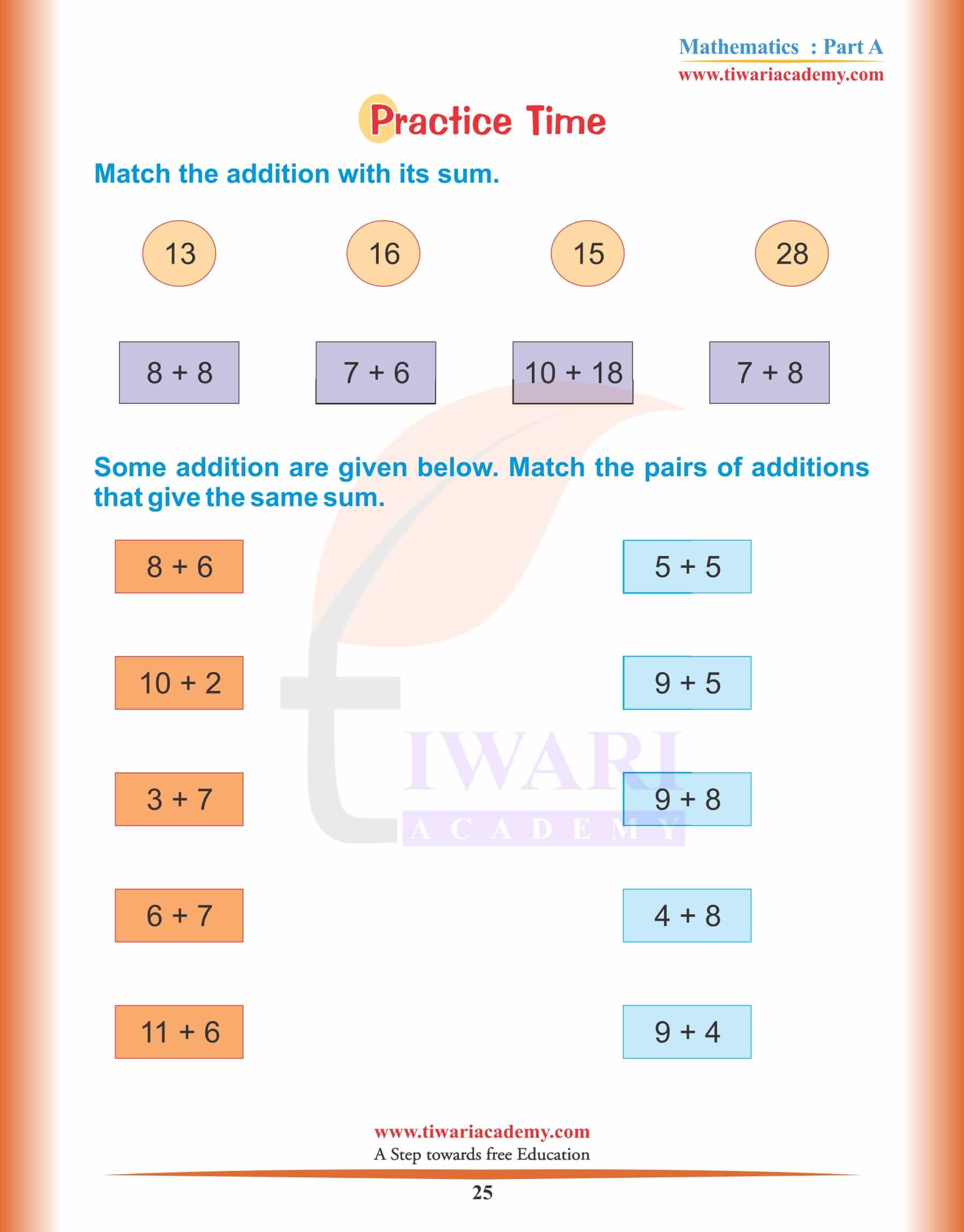 Nursery Maths Topic 26