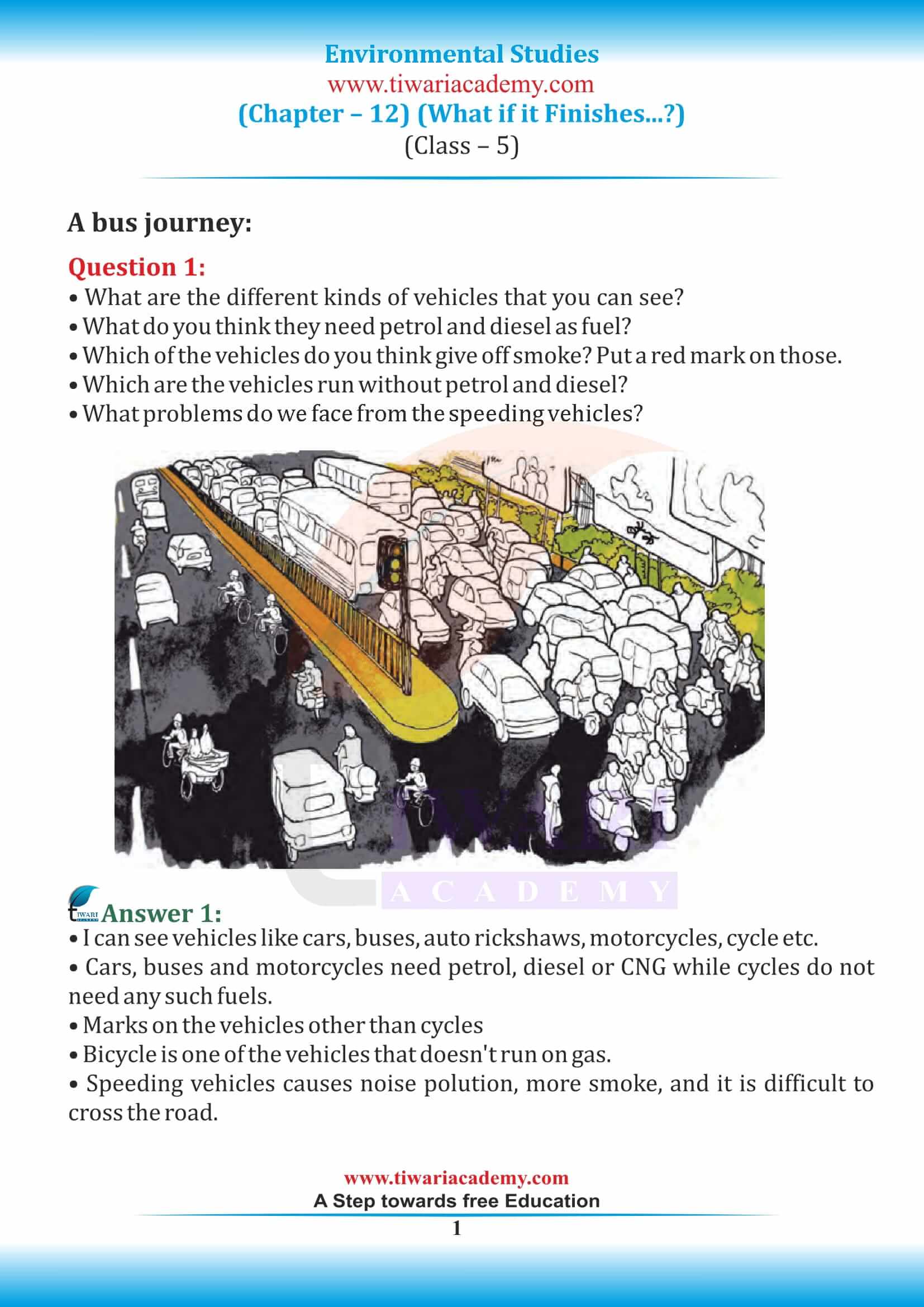 NCERT Solutions for Class 3 EVS Chapter 12 in Hindi and English Medium