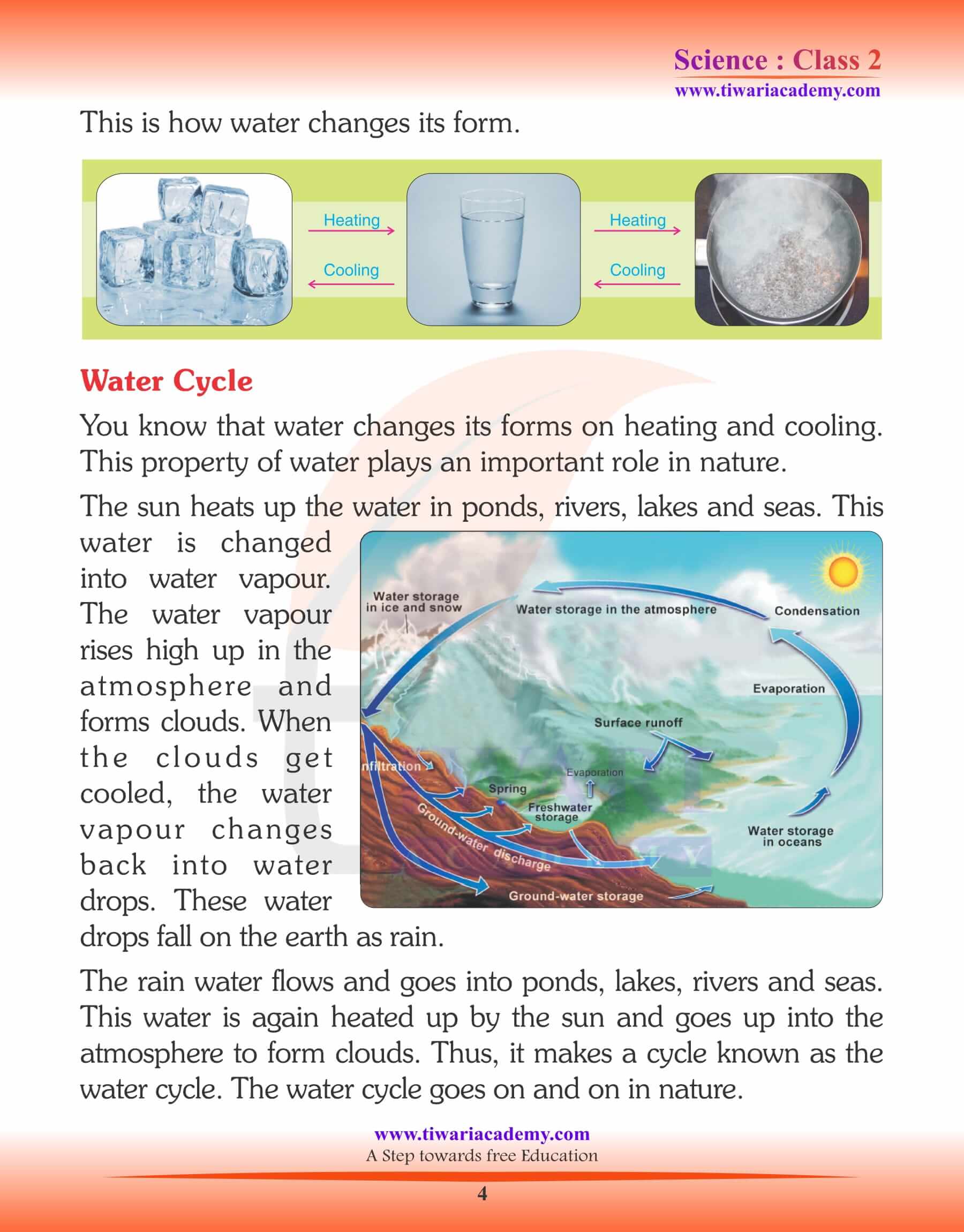 Class 2 Science Chapter 10 Question answers