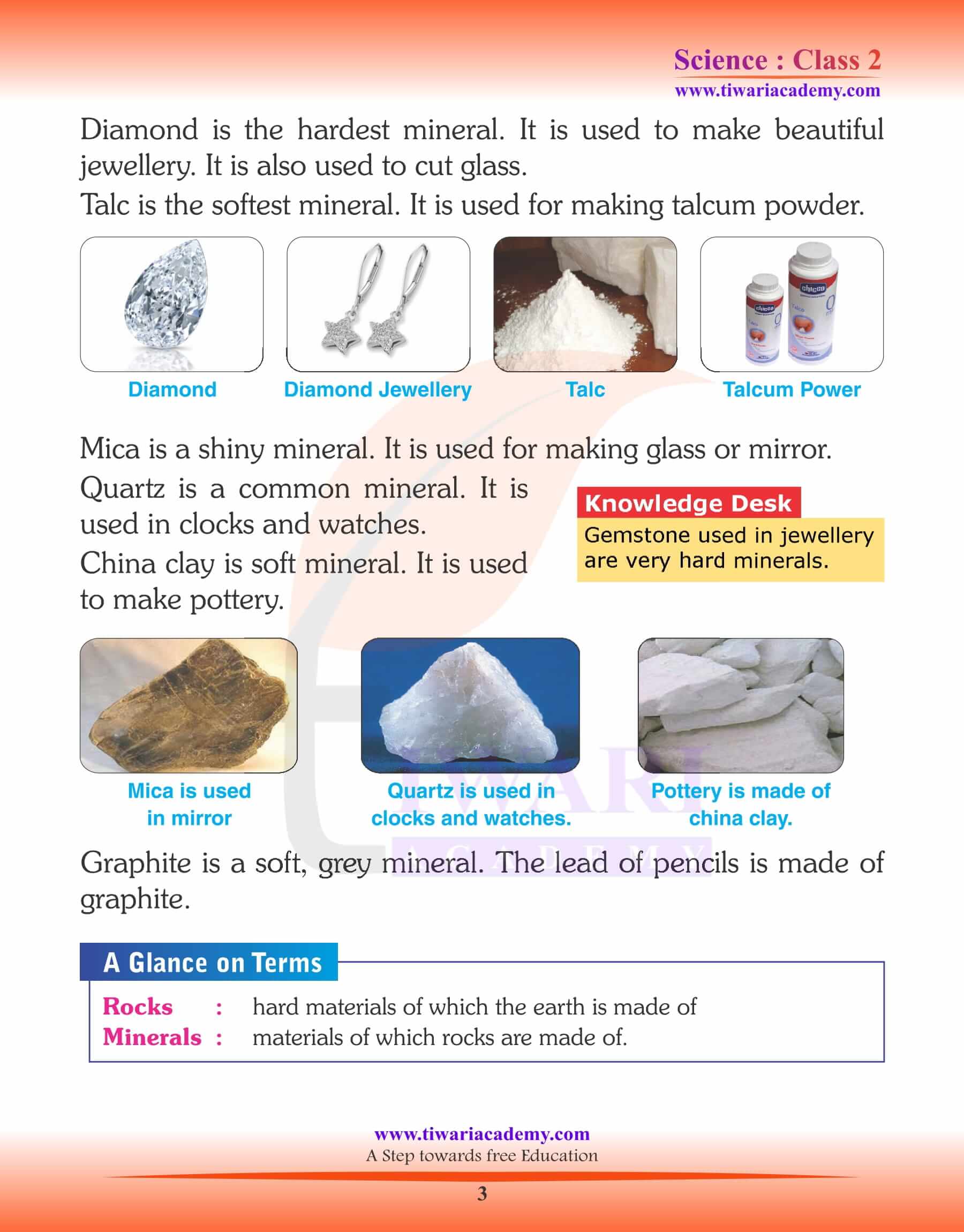 Class 2 Science Chapter 12 Rocks and Minerals