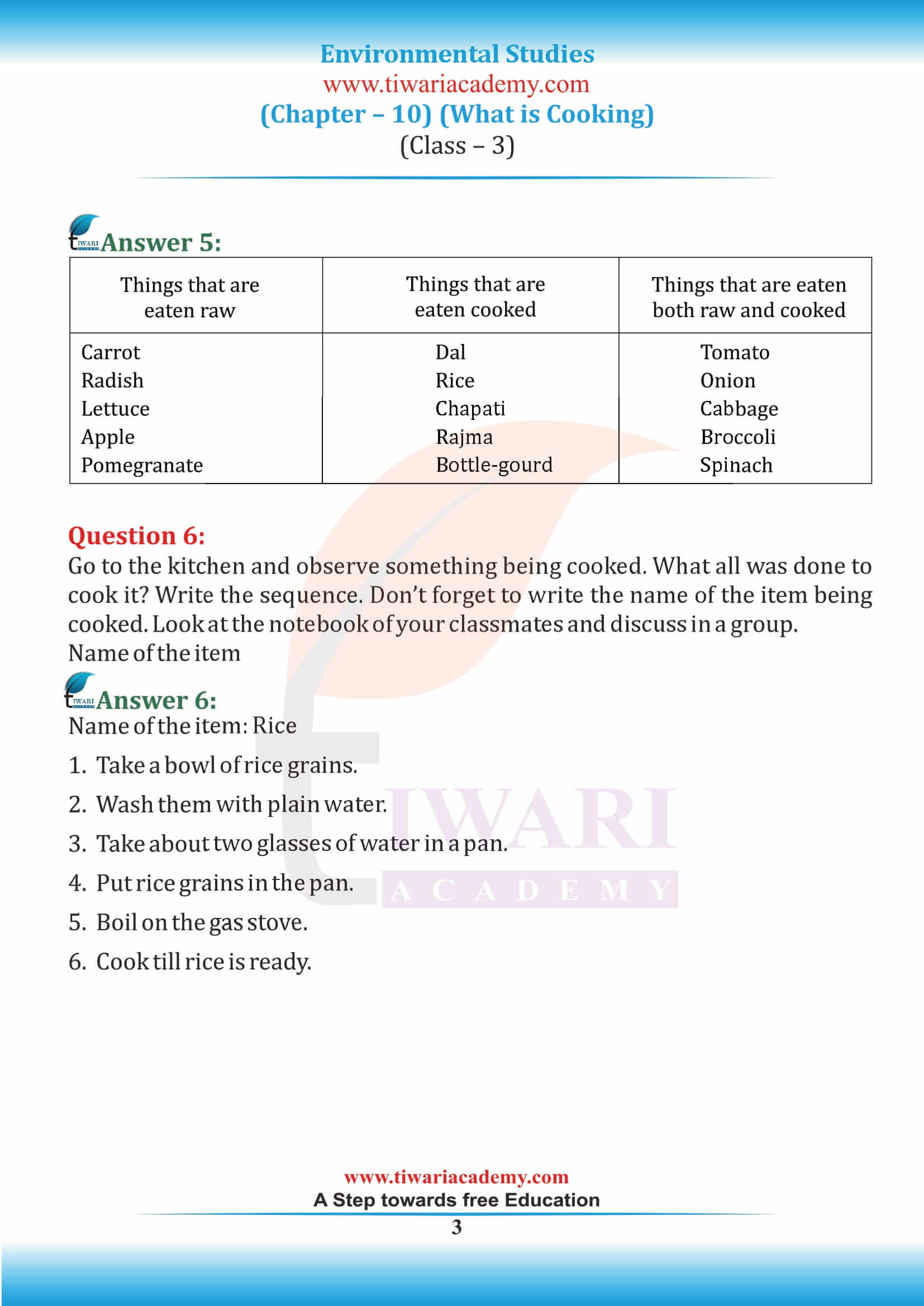 Class 3 EVS Chapter 10