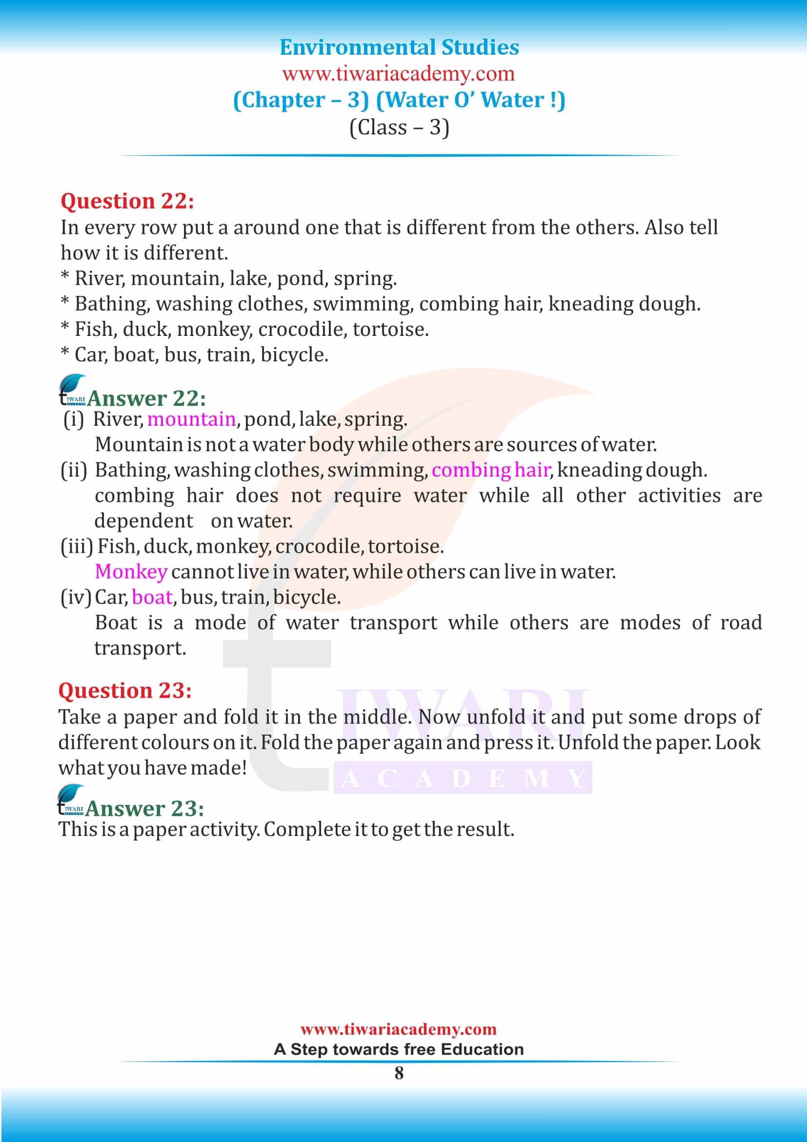 Class-3 EVS(looking Around III)se Chapter-12 Work we do,Part-1 Explanationहिंदी में Page no 80-84