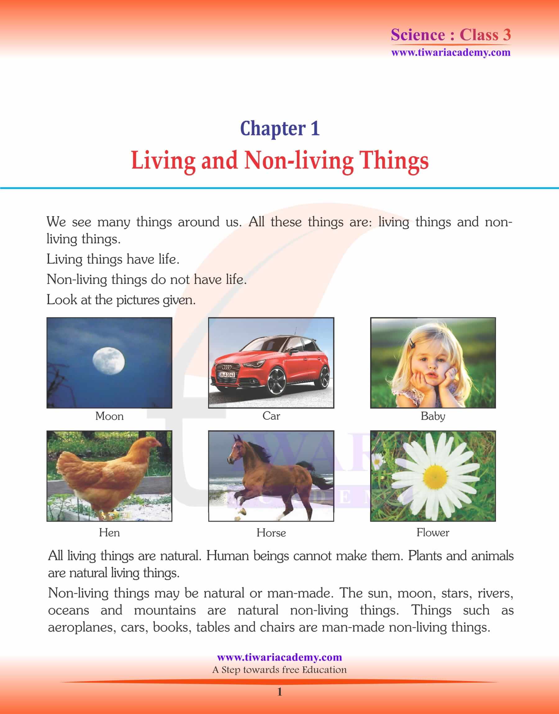 Living and Non-living Things