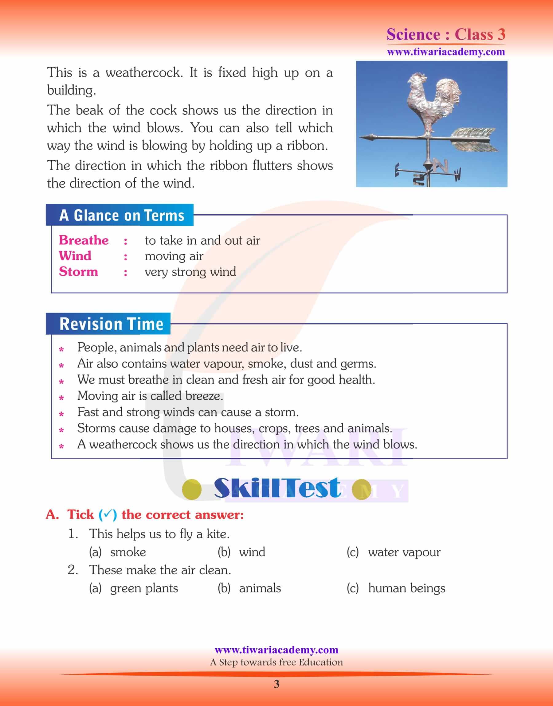 Class 3 Science Chapter 11