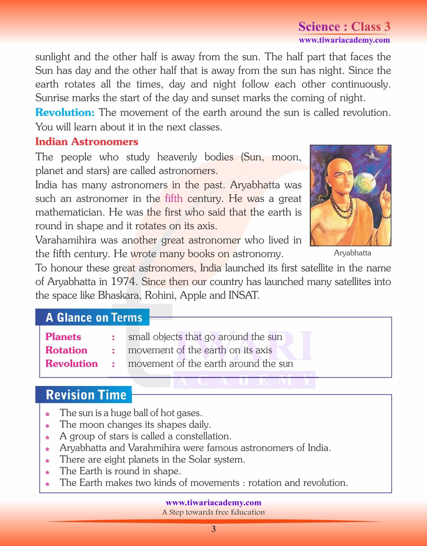 Class 3 Science Chapter 14