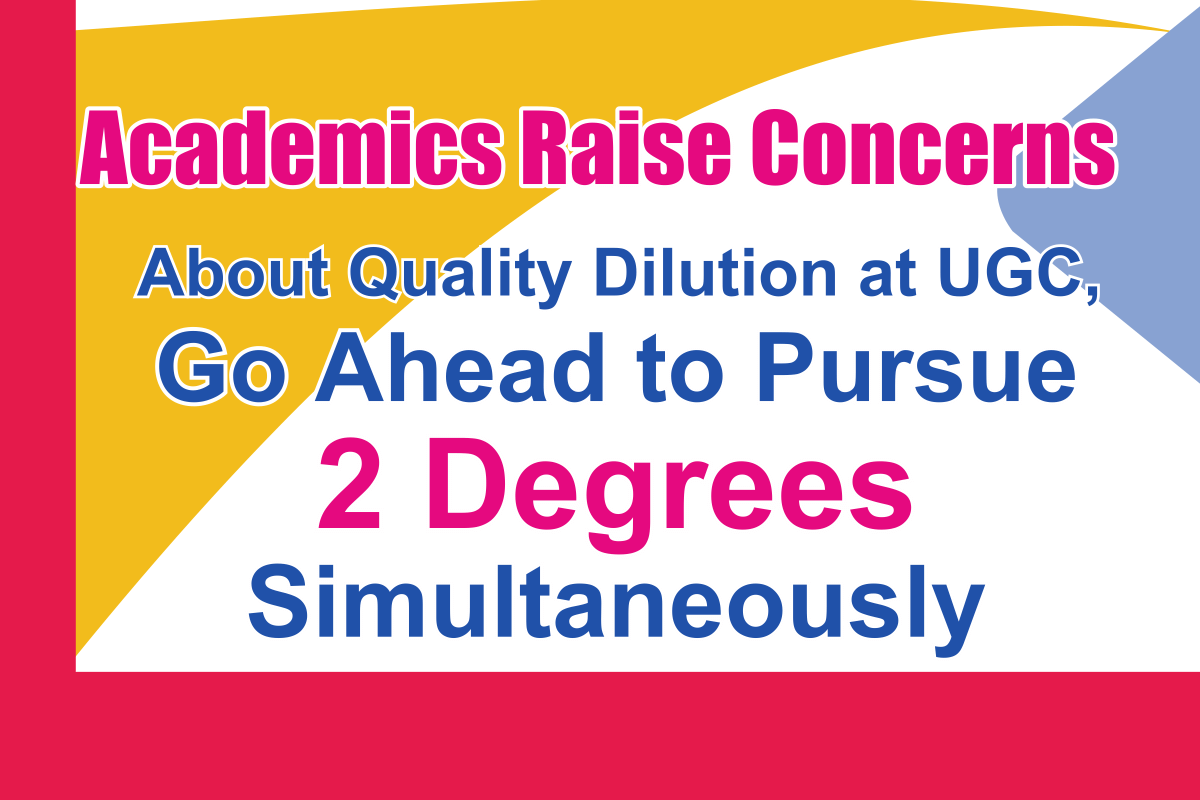 Academics raise concerns about quality dilution at UGC