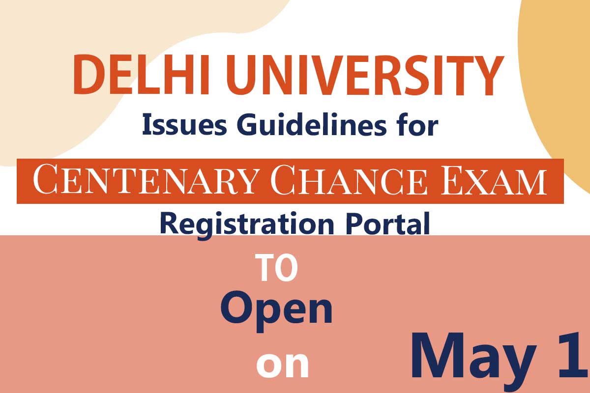 Delhi University issues guidelines for Centenary Chance exam