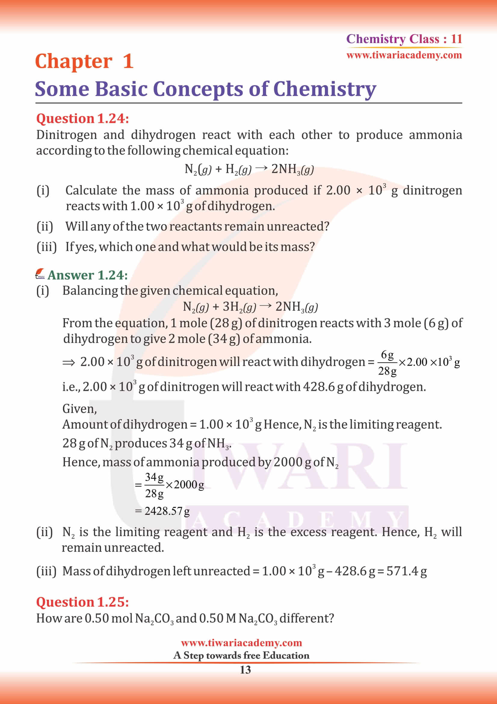 Class 11 Chemistry Chapter 1 ND guide