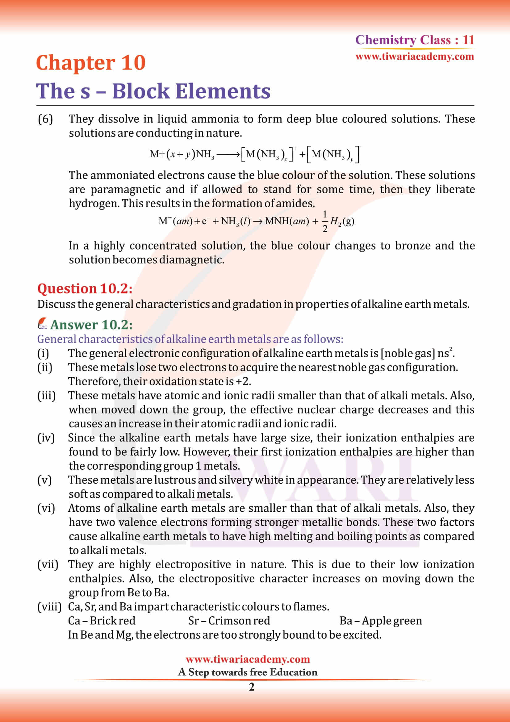 Class 11 Chemistry Chapter 10 free download