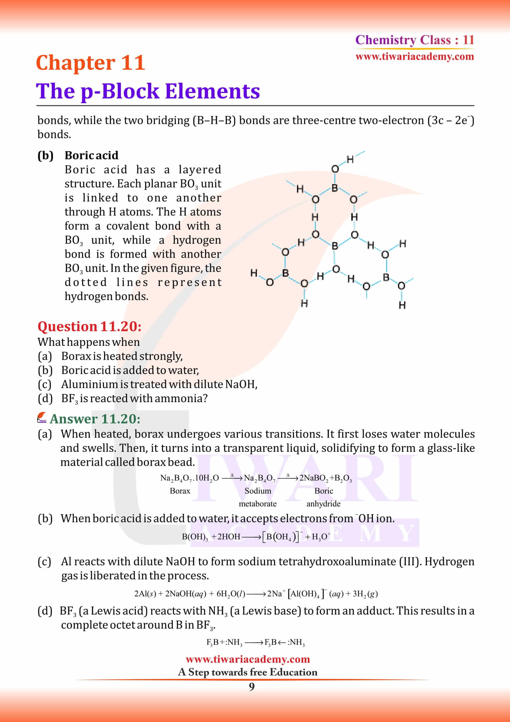 NCERT Solutions for Class 11 Chemistry Chapter 11 download