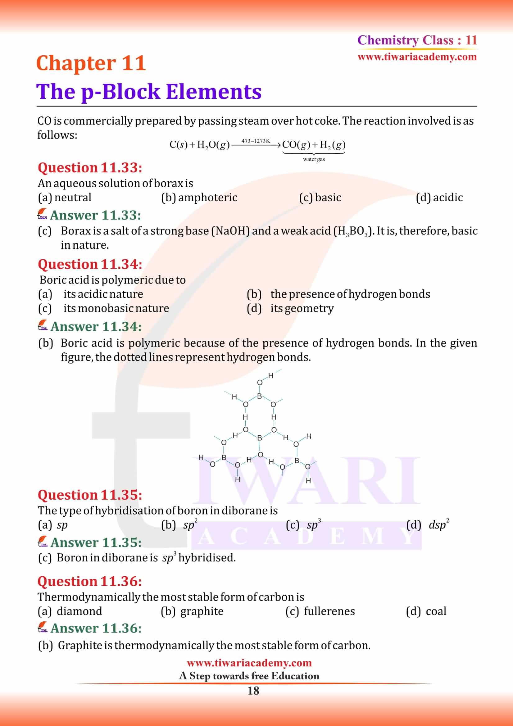 Class 11 Chemistry Chapter 11 free download