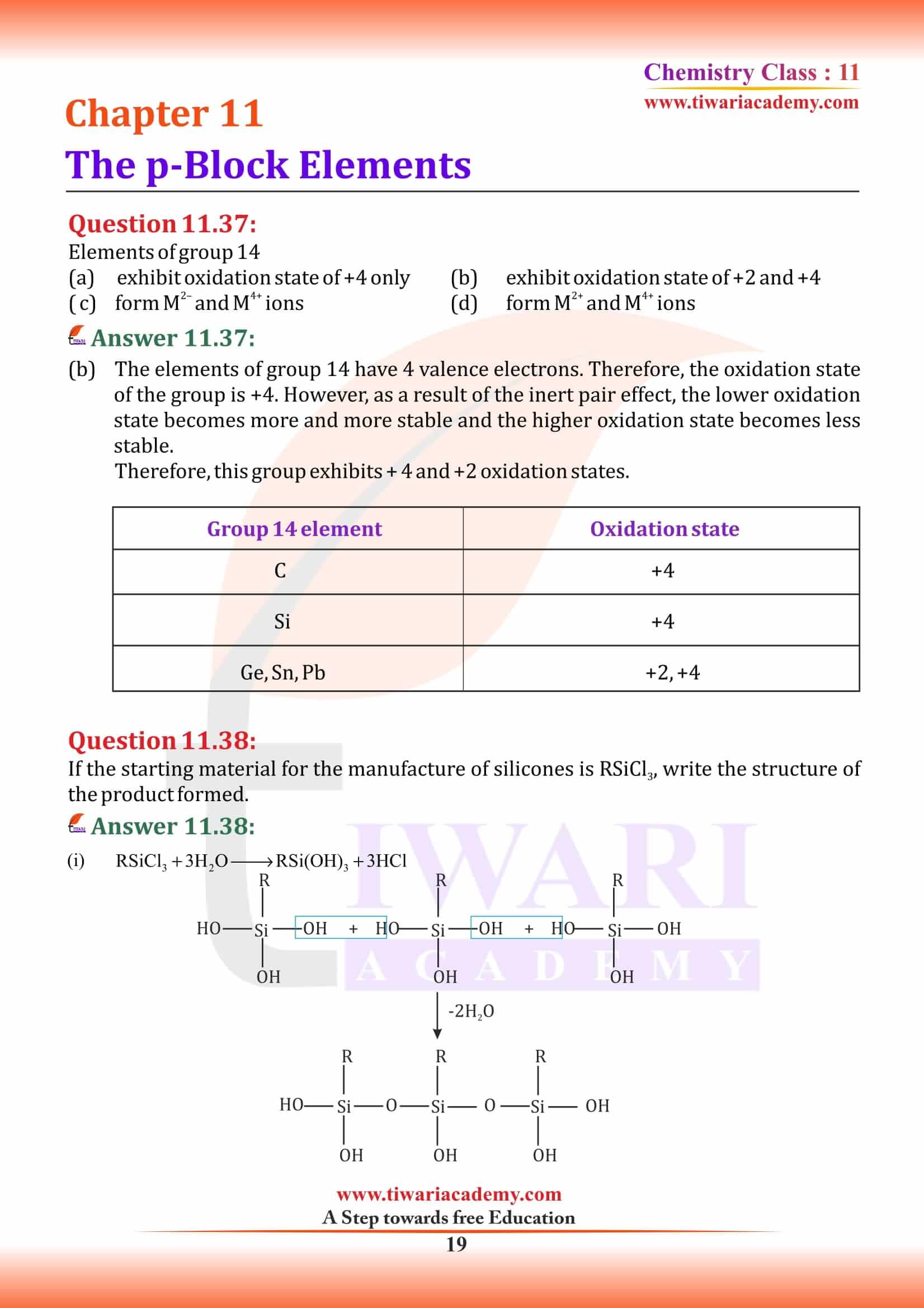 Class 11 Chemistry Chapter 11 extra questions