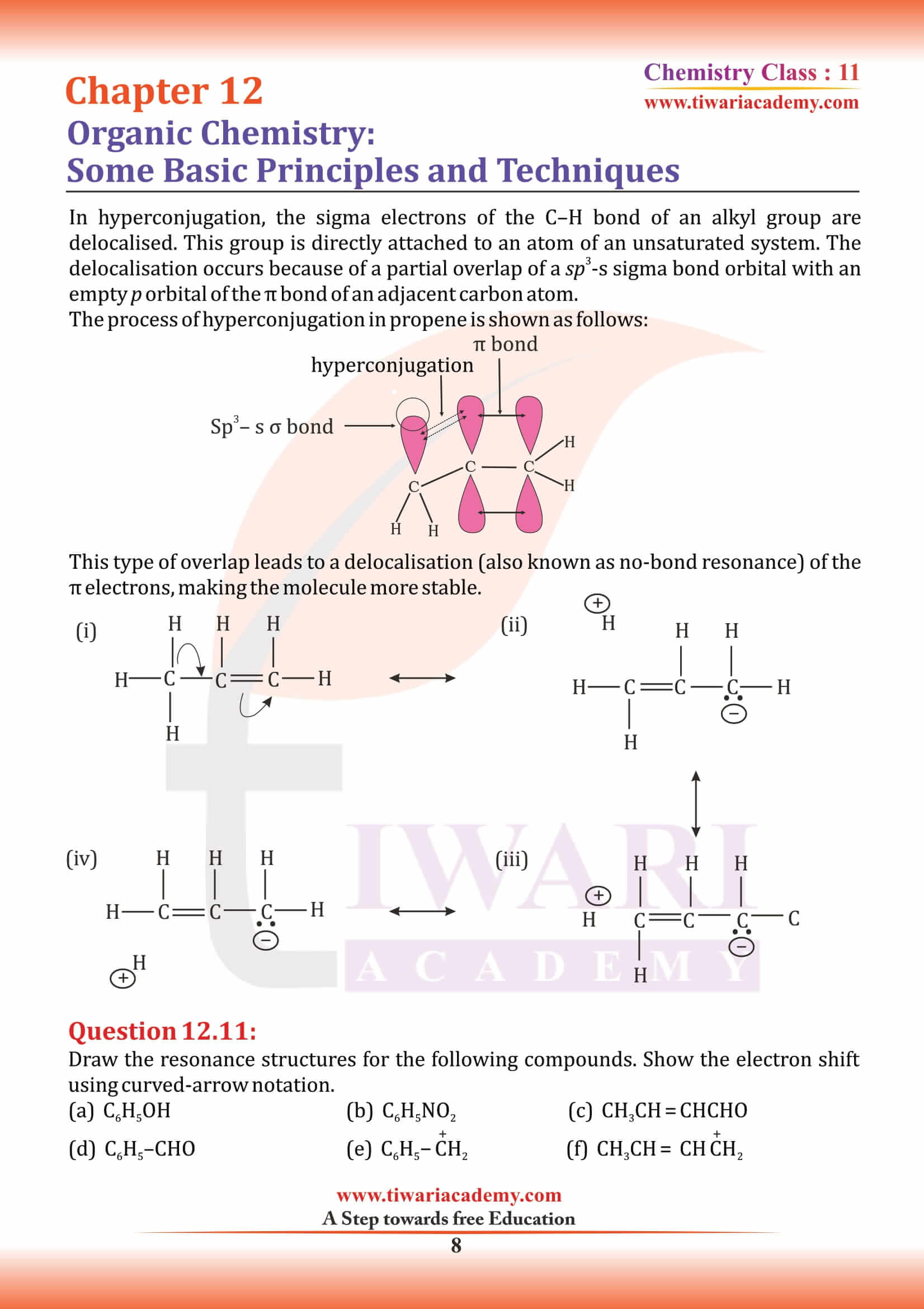 NCERT Solutions for Class 11 Chemistry Chapter 12 all answers