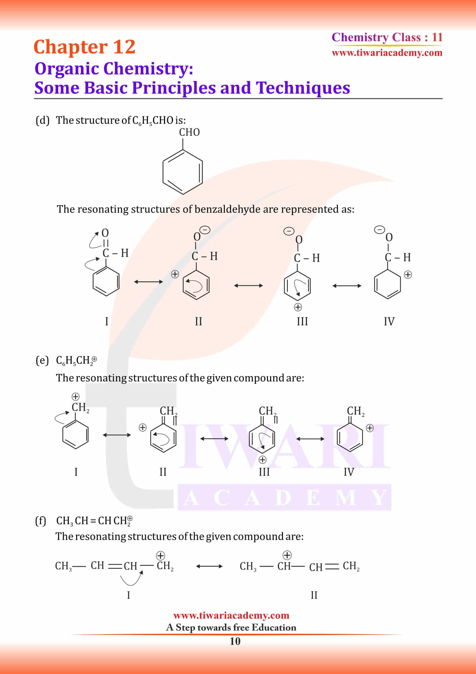 Class 11 Chemistry Chapter 12 NCERT Solutions