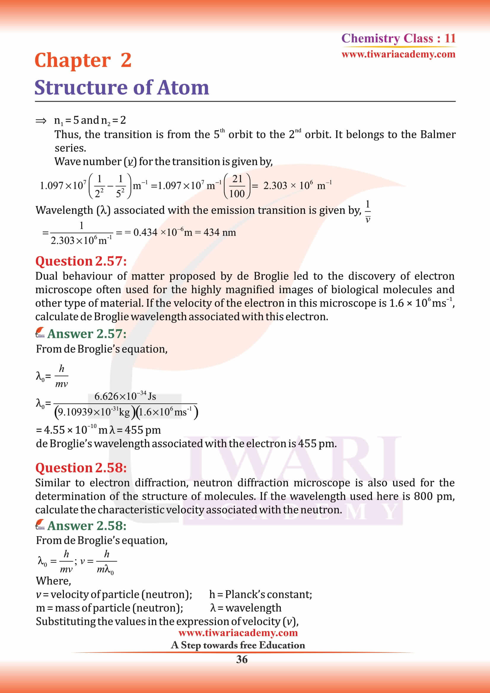 Class 11 Chemistry Chapter 2 videos