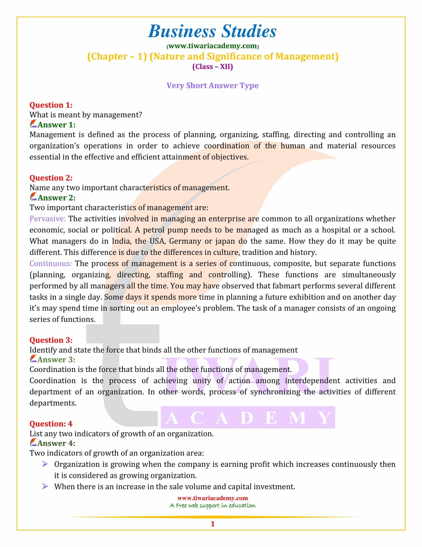 Summary, Service Operations, Chapter 1 - 12 - Chapter 1: Migration, in the  industrialized nations - Studeersnel