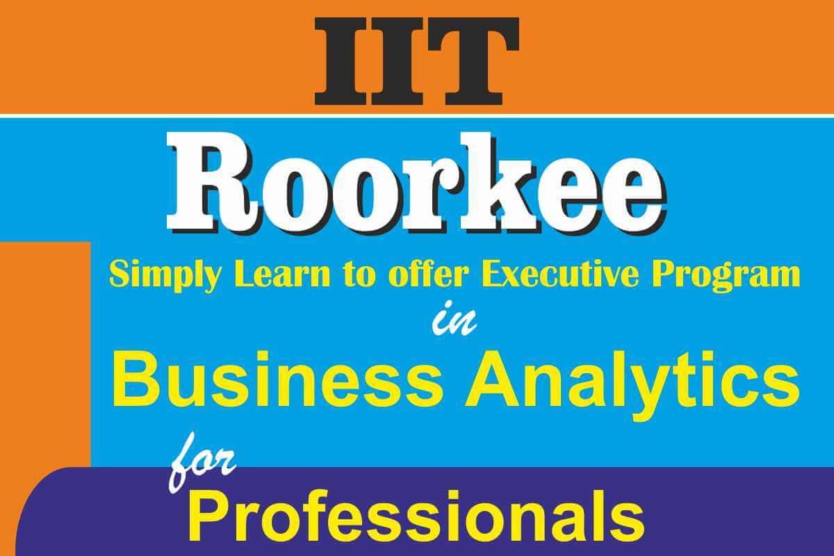 Executive Program in Business Analytics for Professionals