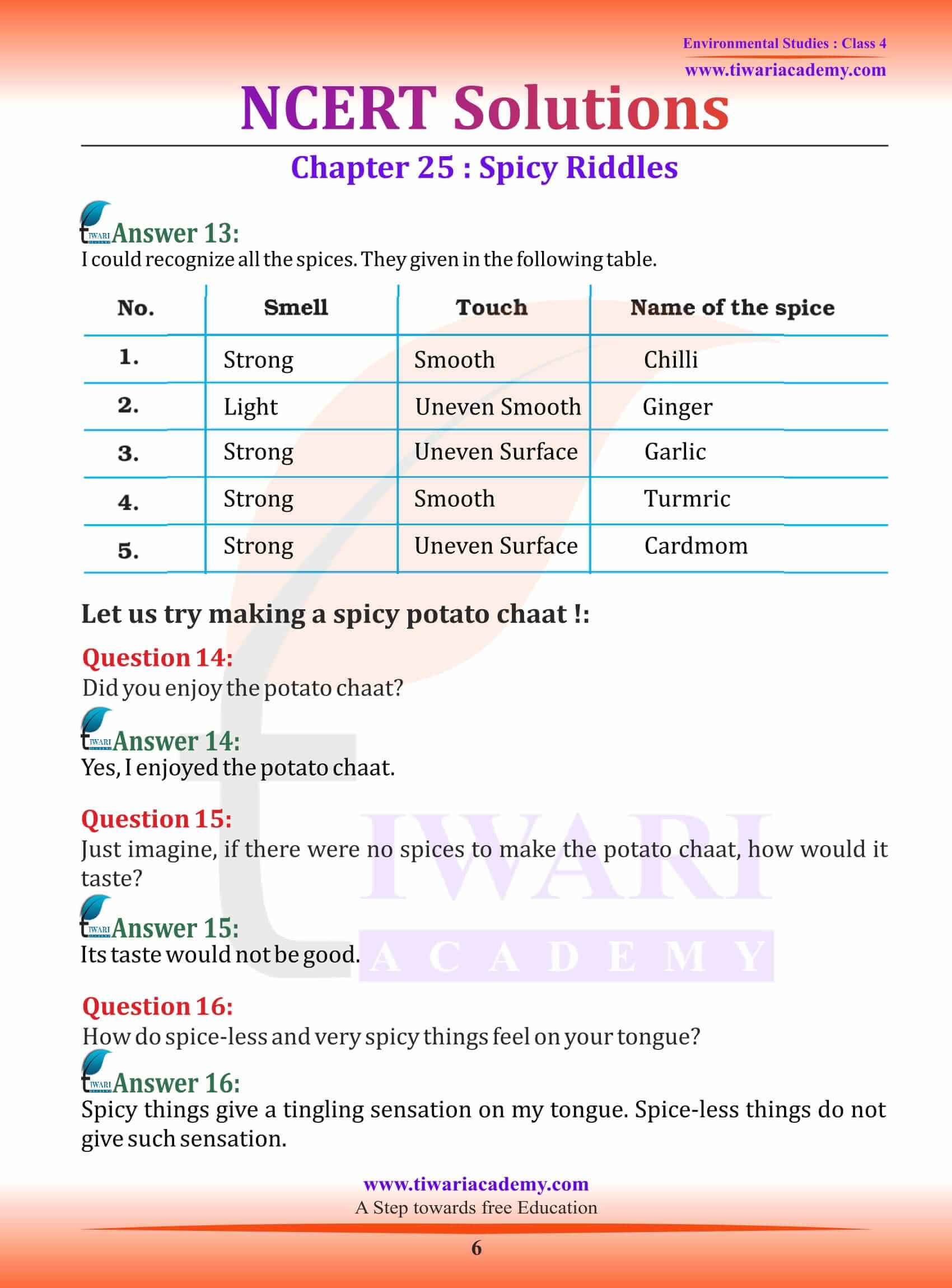 Class 4 EVS Chapter 25