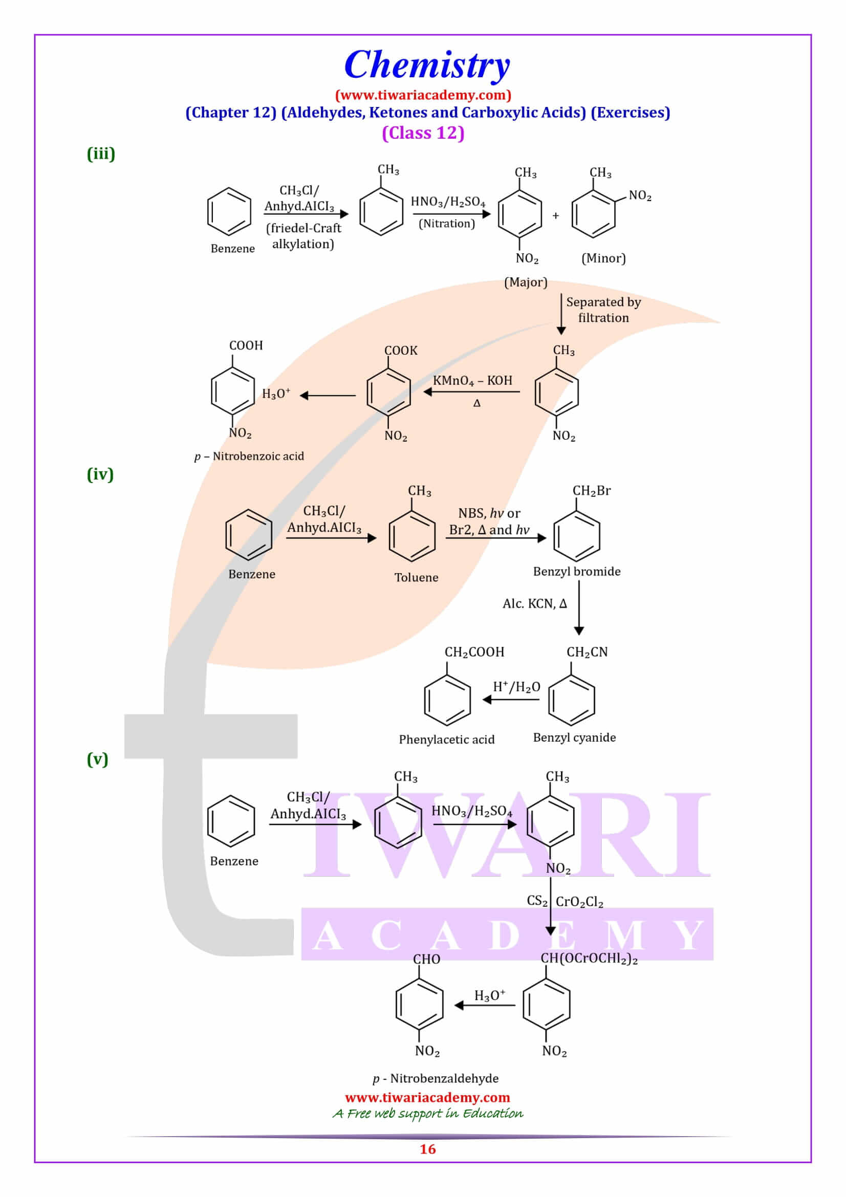 Class 12 Chemistry Chapter 12 QA