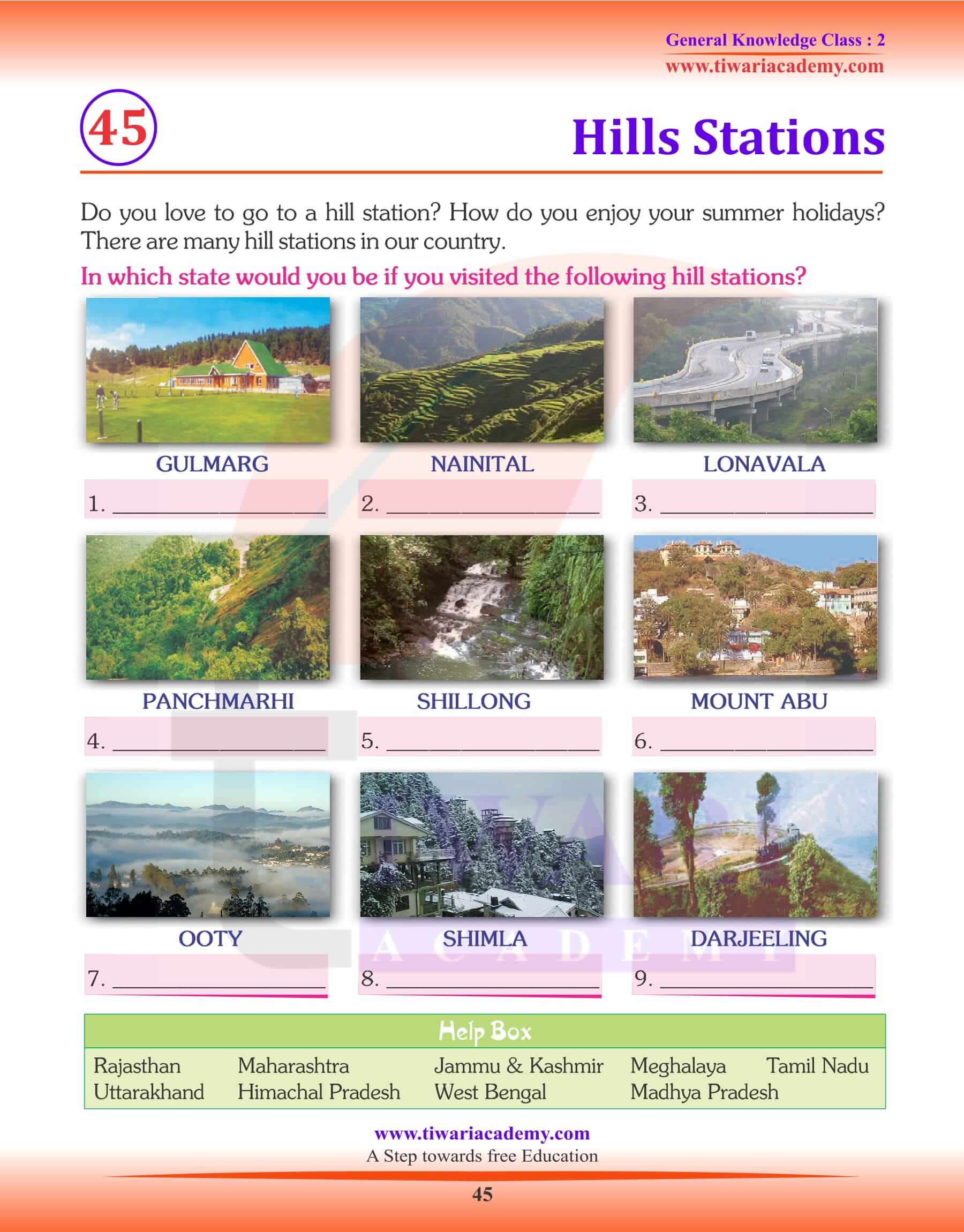 Hills Stations