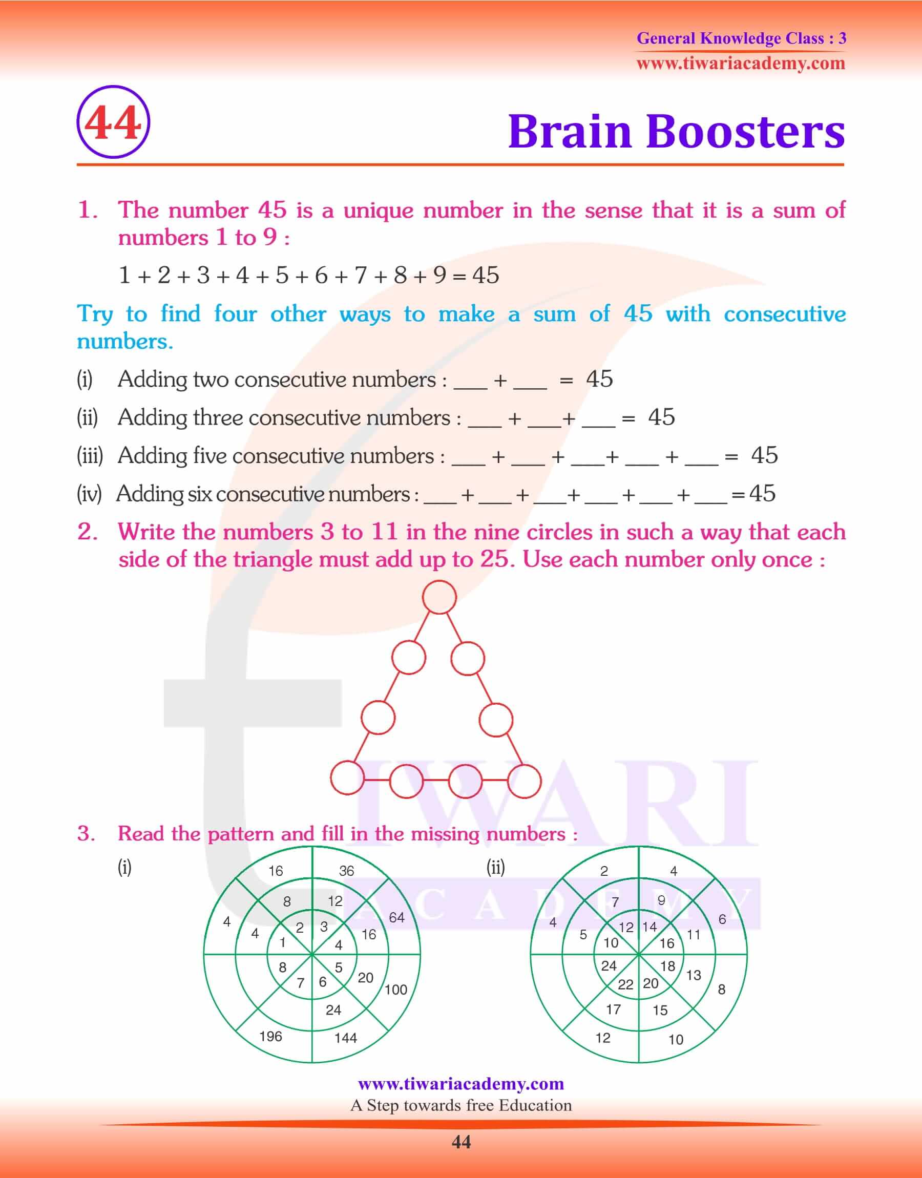 Brain Boosters