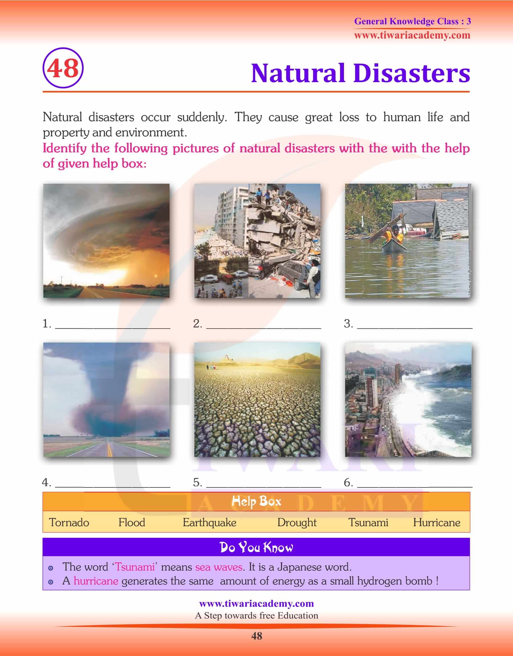 Natural Disasters